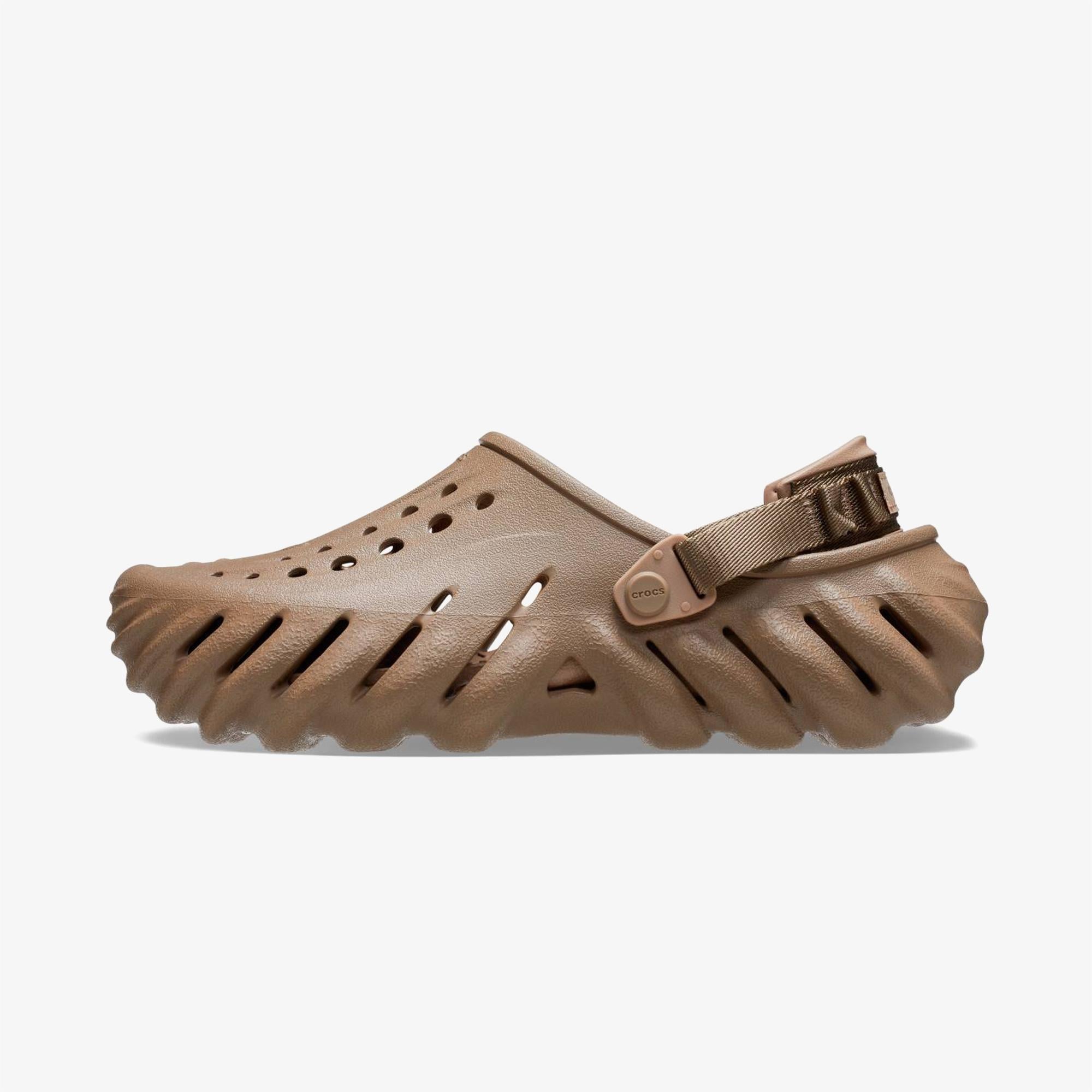 Crocs Echo Unisex Kahverengi Terlik