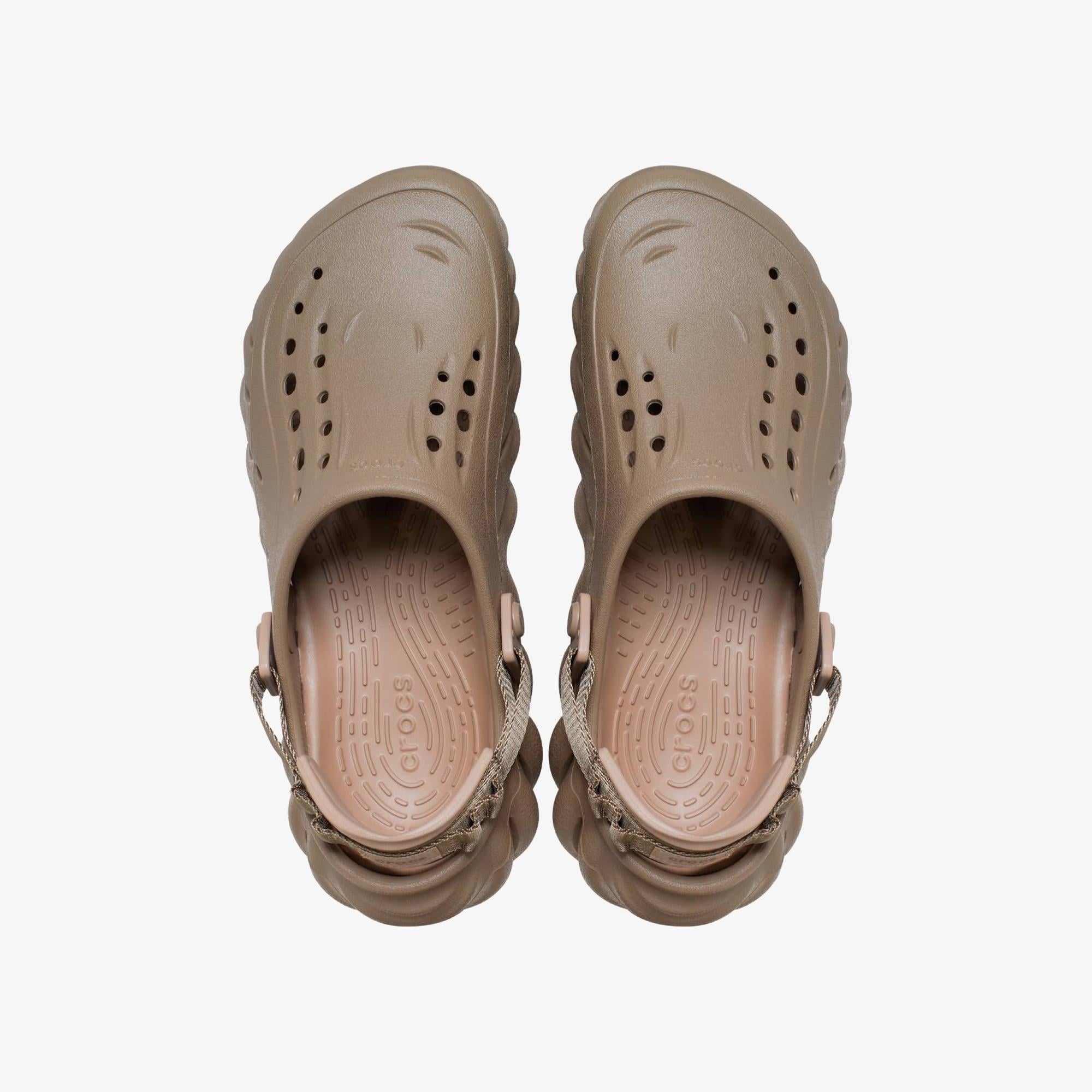 Crocs Echo Unisex Kahverengi Terlik