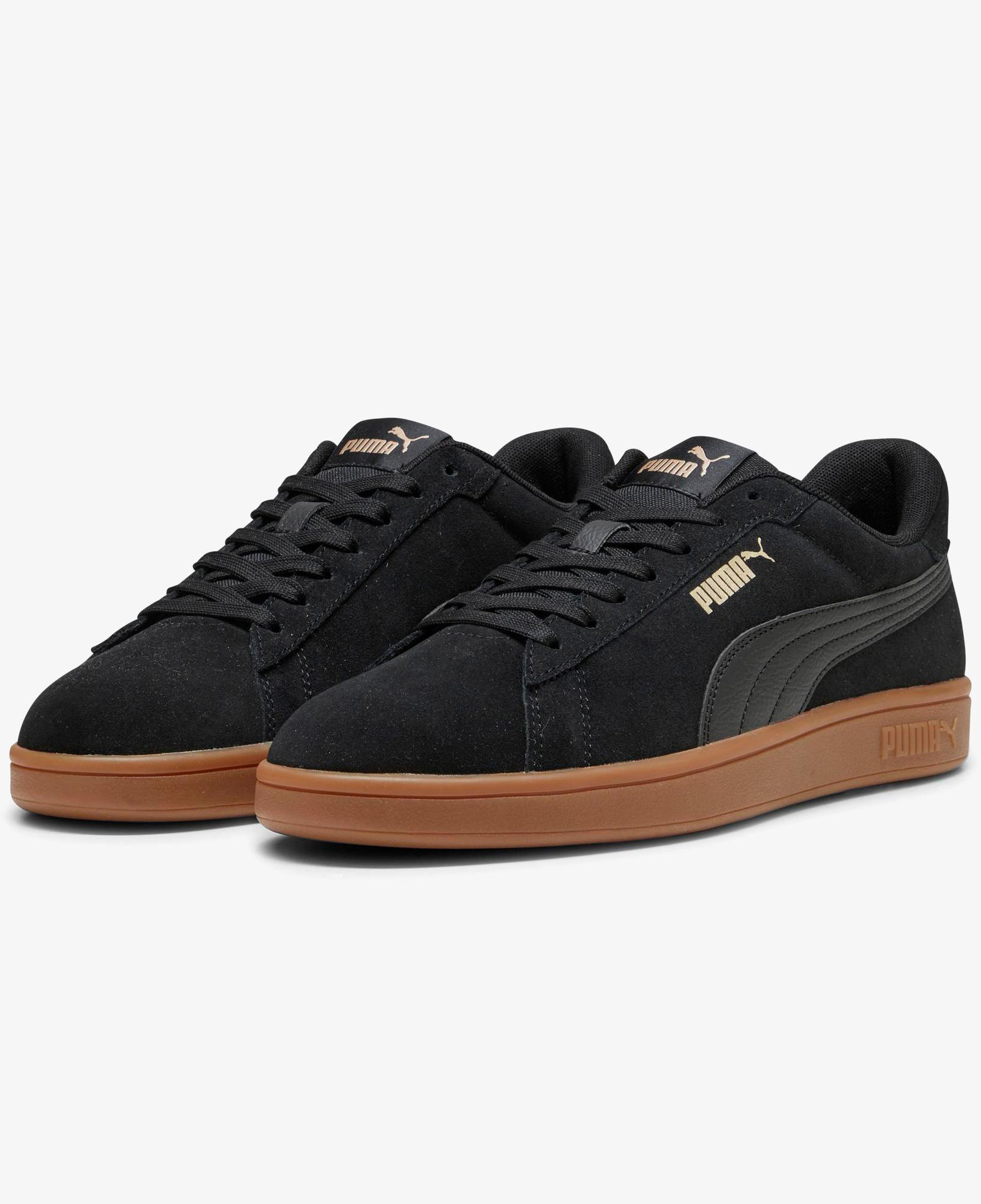 Puma Smash 3.0 Erkek Siyah Spor Ayakkabı