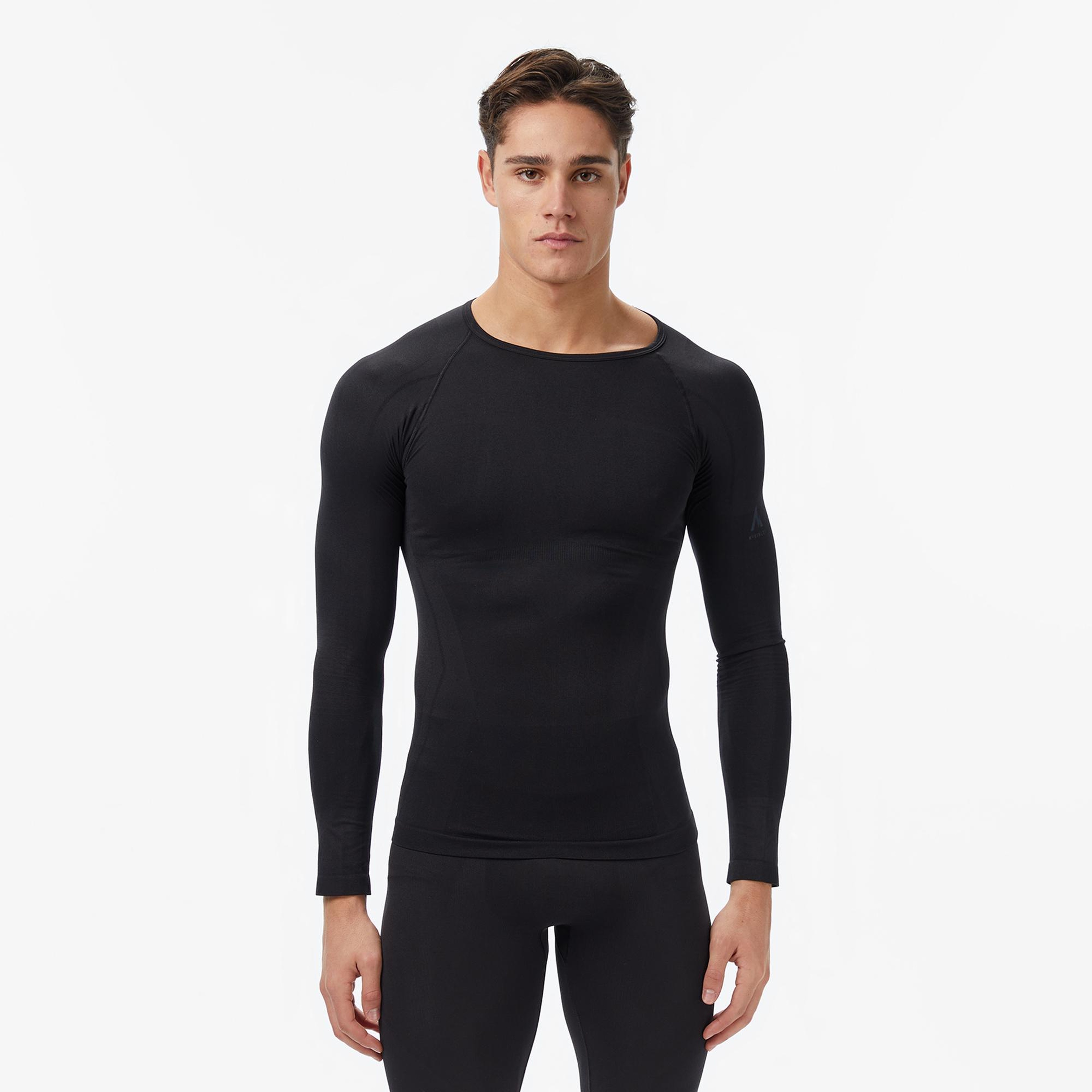 McKinley Yacob II Erkek Siyah Kayak T-Shirt