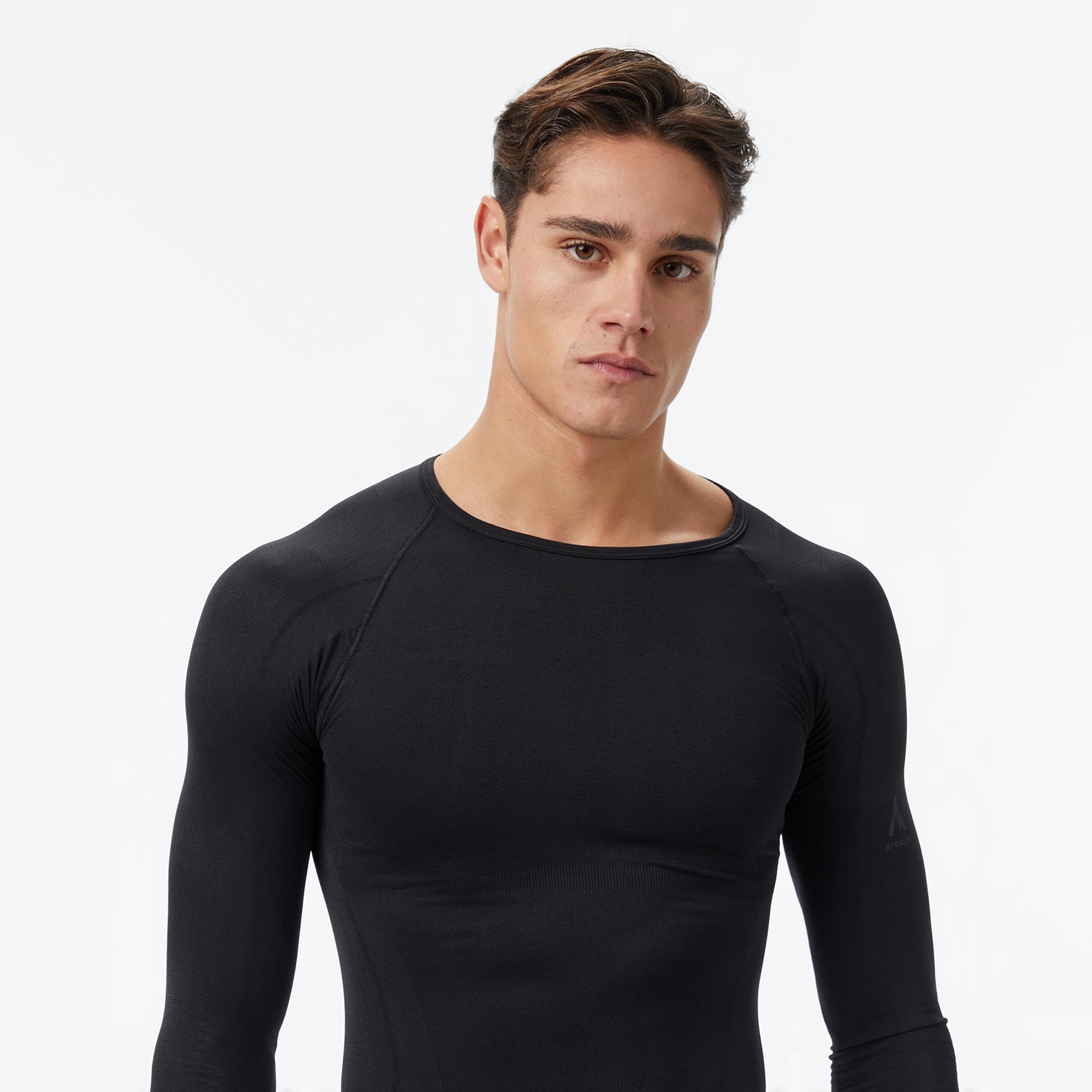 McKinley Yacob II Erkek Siyah Kayak T-Shirt