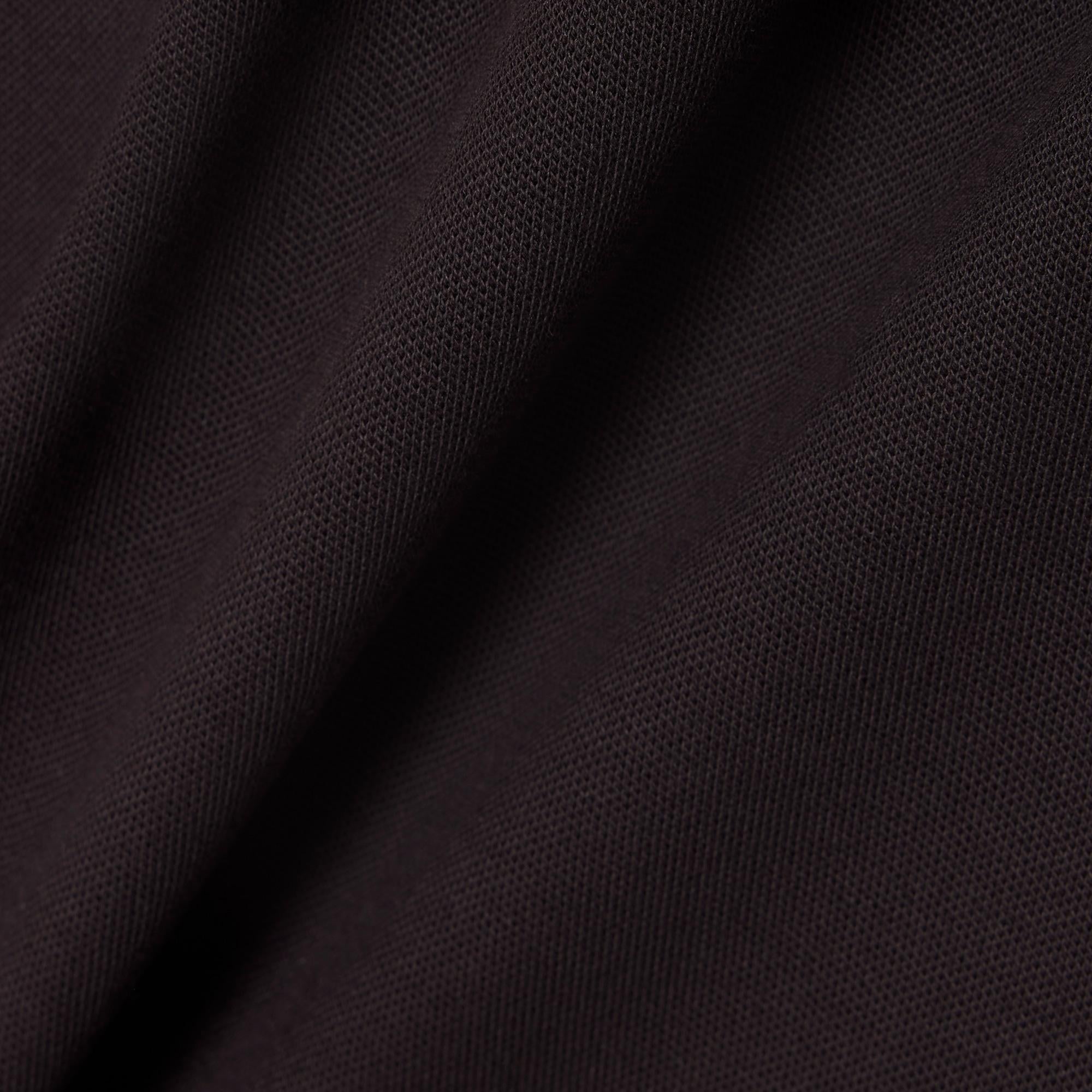 Erkek Regular Fit Koyu Kahverengi Paris Polo
