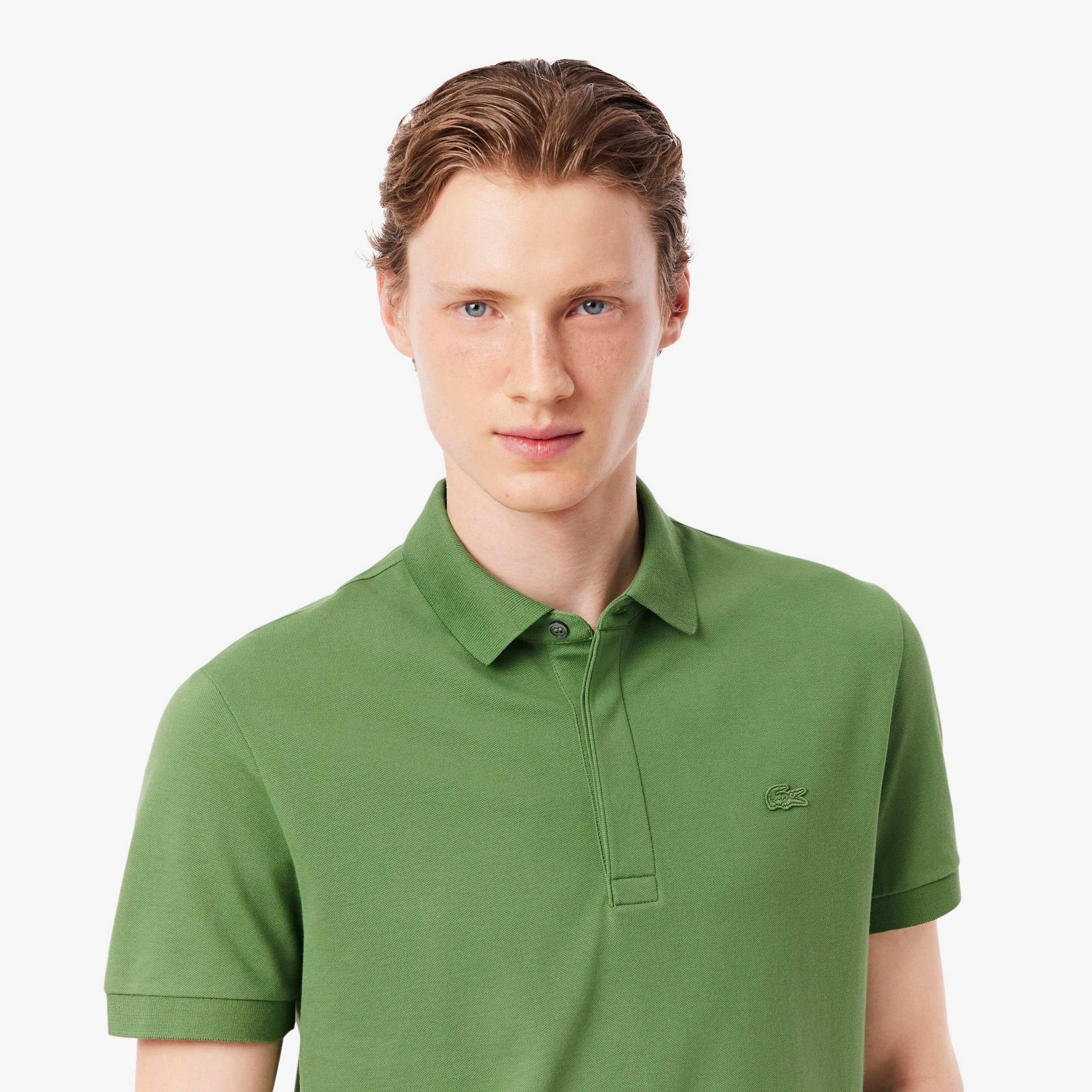 Erkek Regular Fit Yeşil Paris Polo