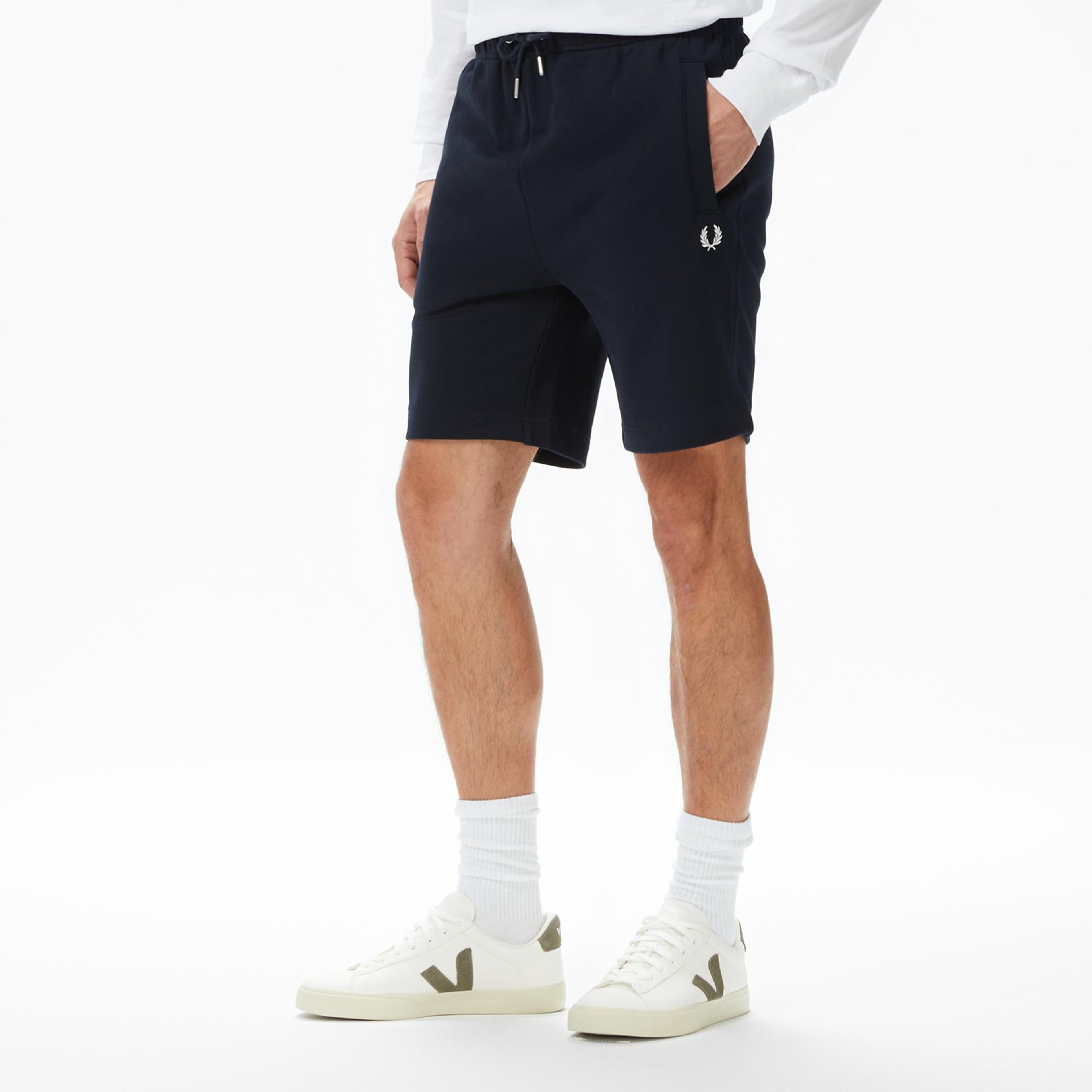 Fred Perry Tipped Sweat Erkek Lacivert Şort