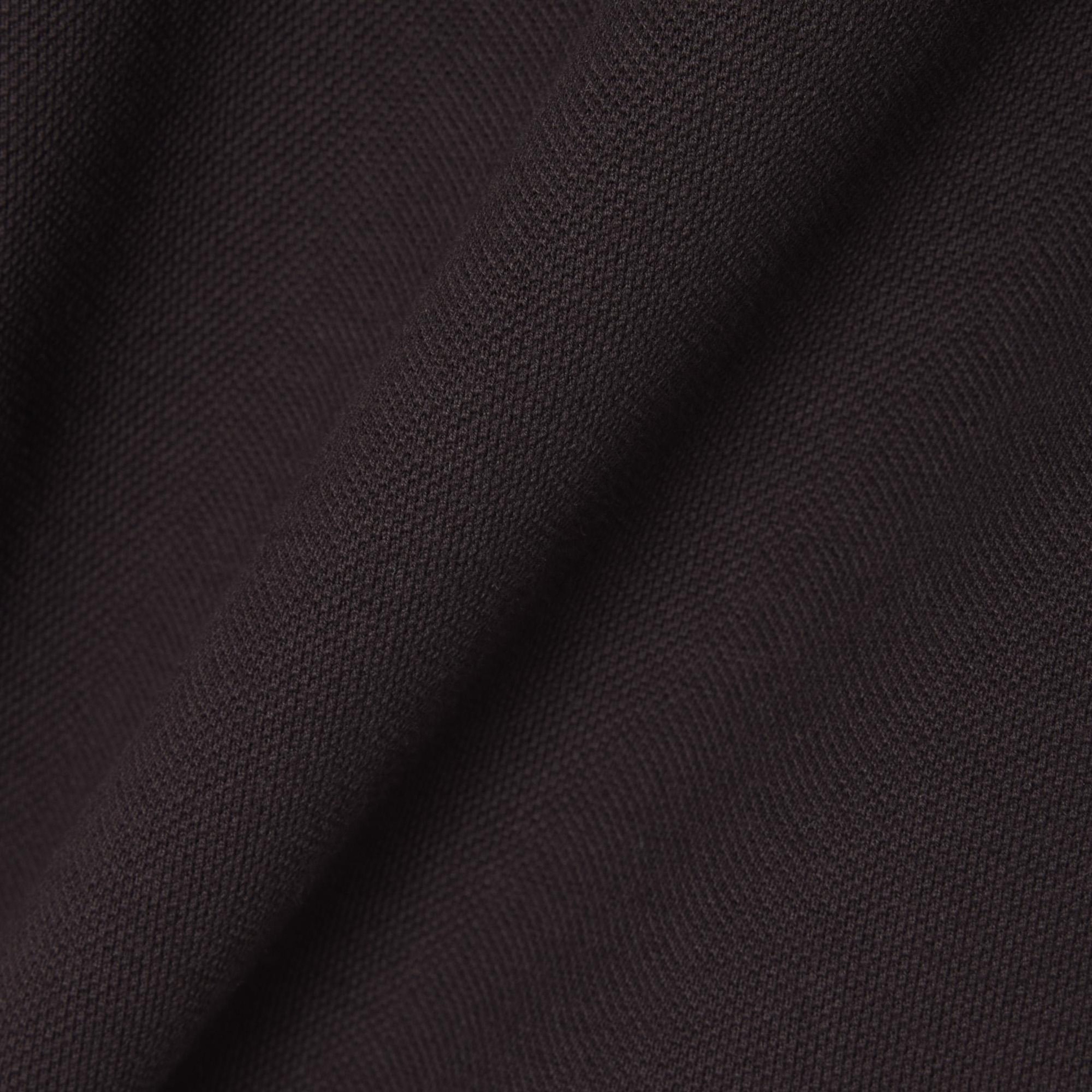 L.12.12 Erkek Classic Fit Kahverengi Polo