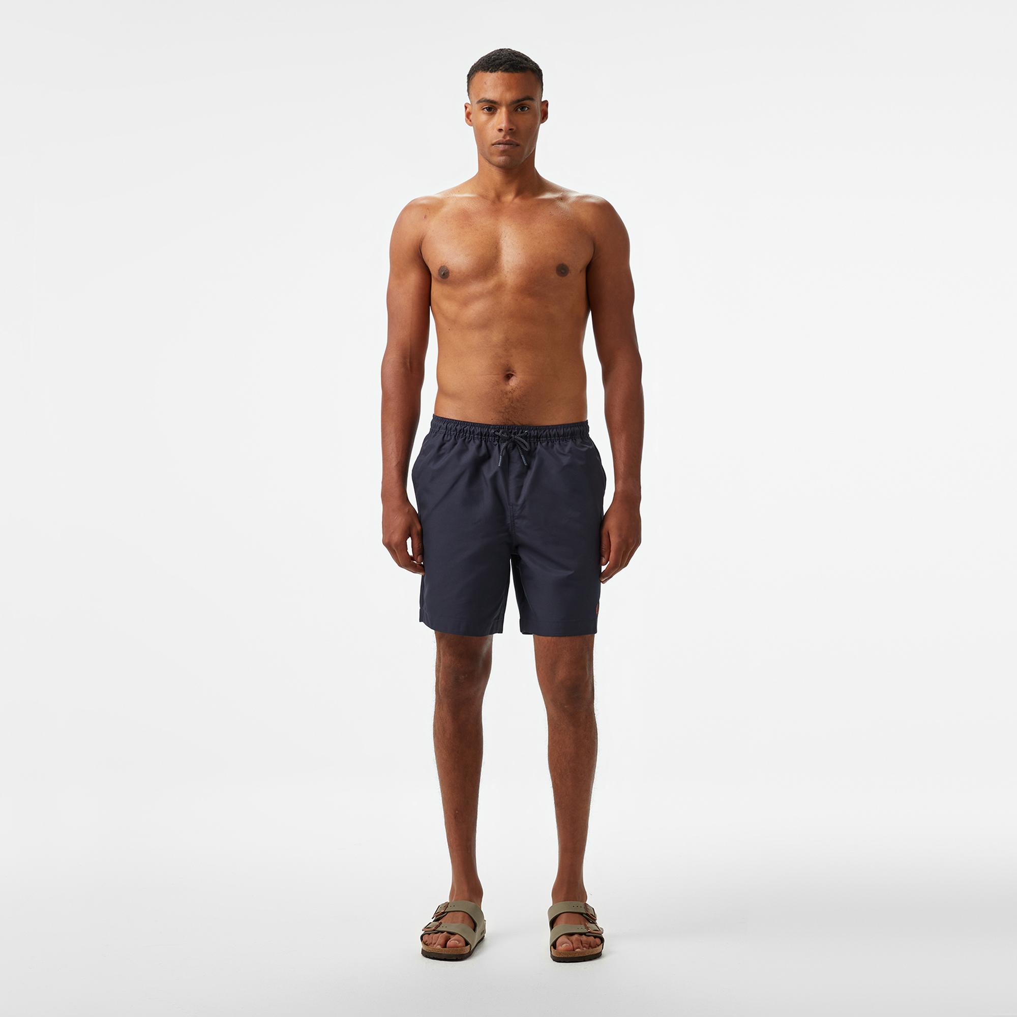 Fred Perry Classic Erkek Lacivert Mayo Şort