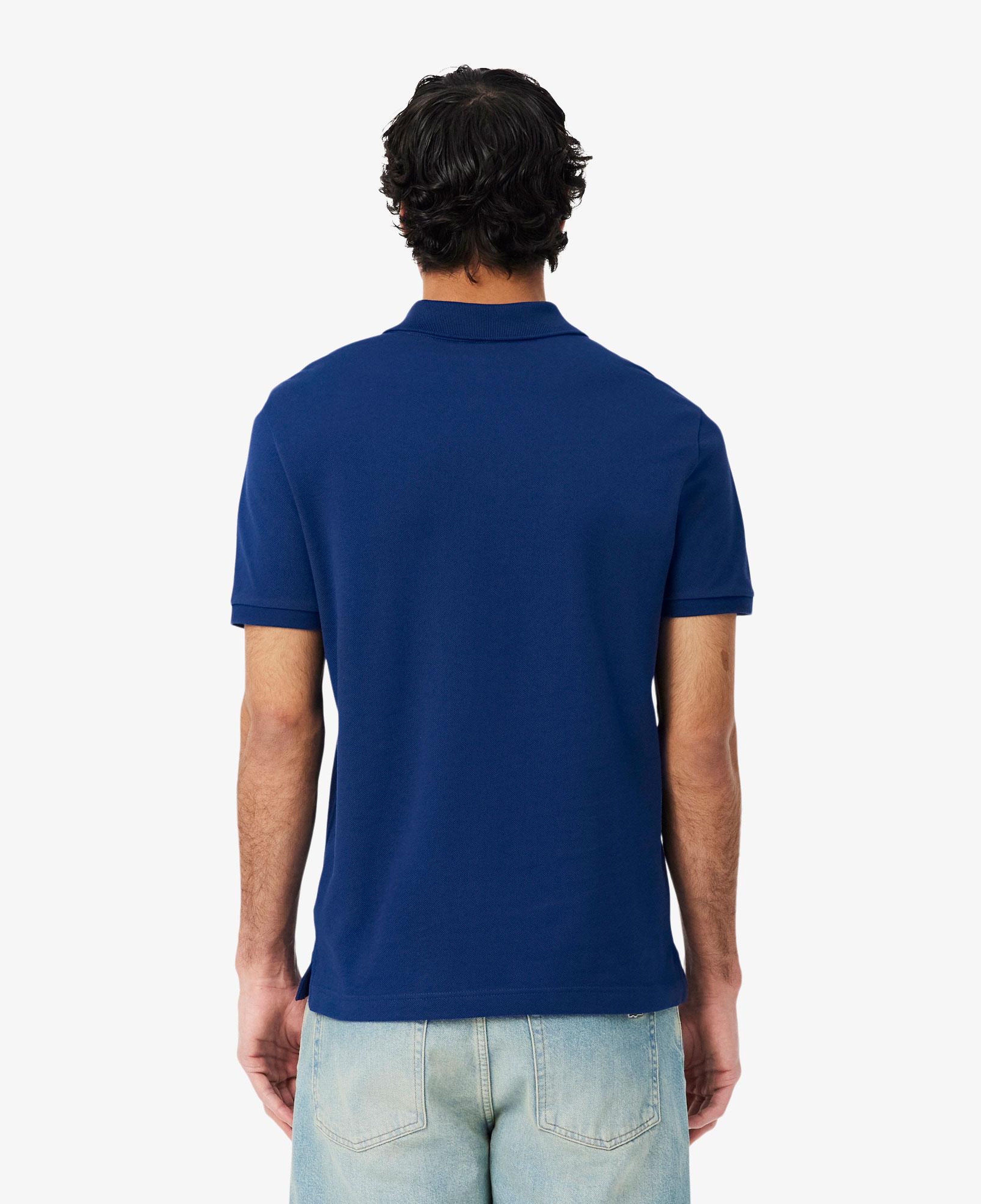 L.12.12 Erkek Slim Fit Koyu Mavi Polo