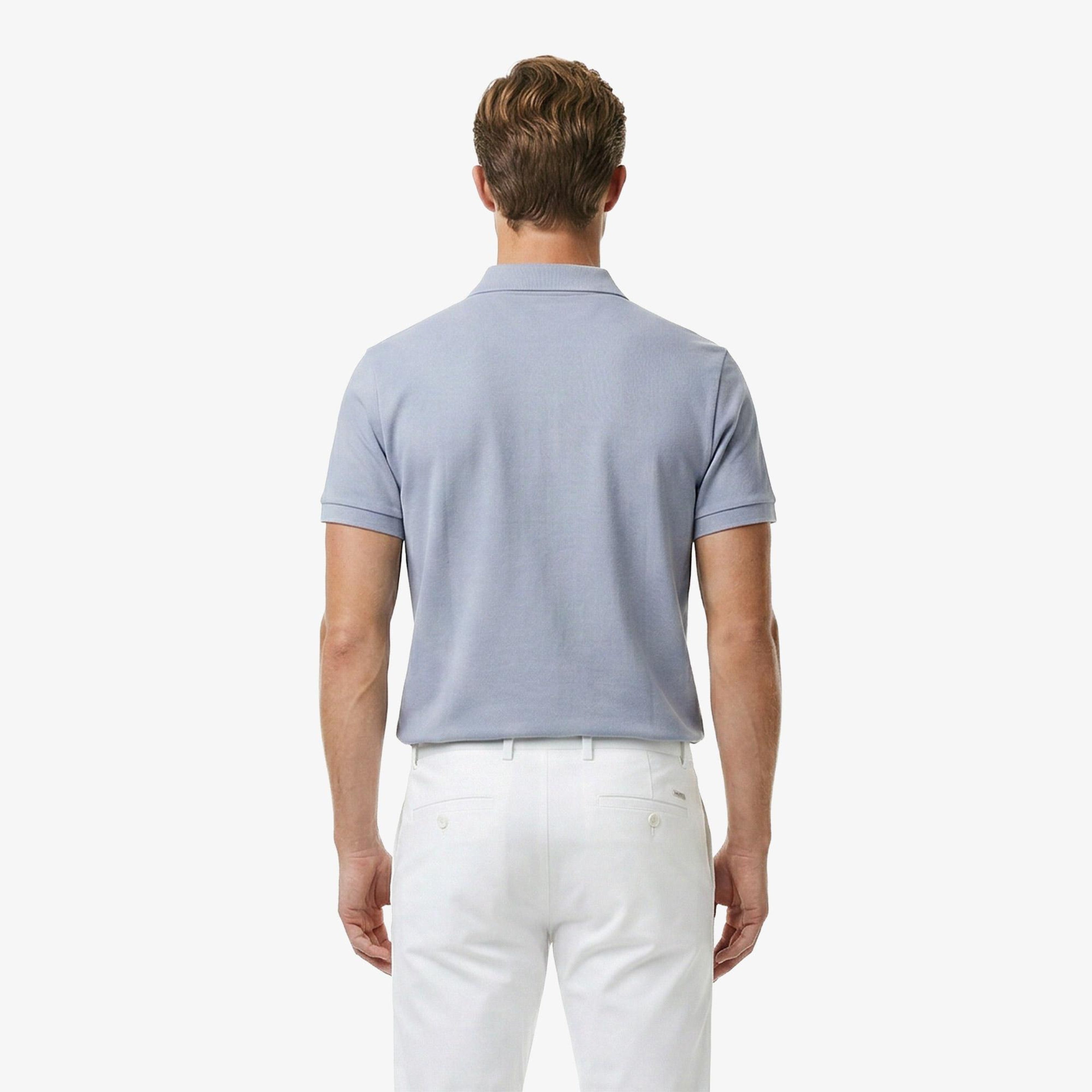 Erkek Regular Fit Mavi Paris Polo