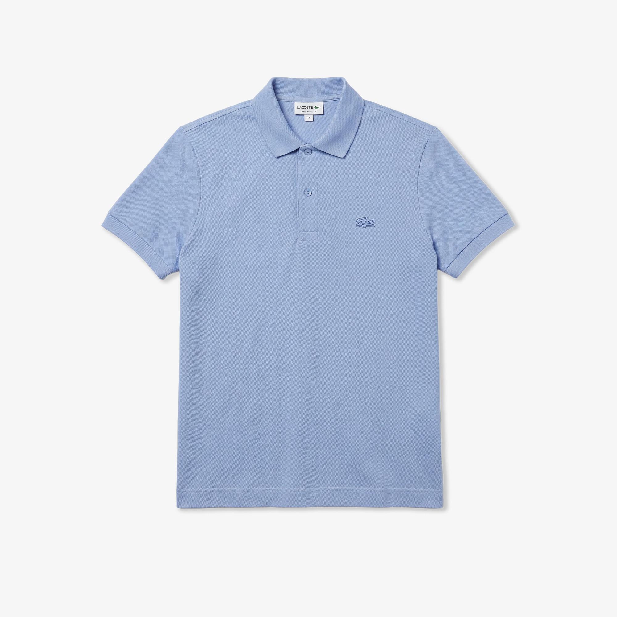 Erkek Regular Fit Mavi Paris Polo