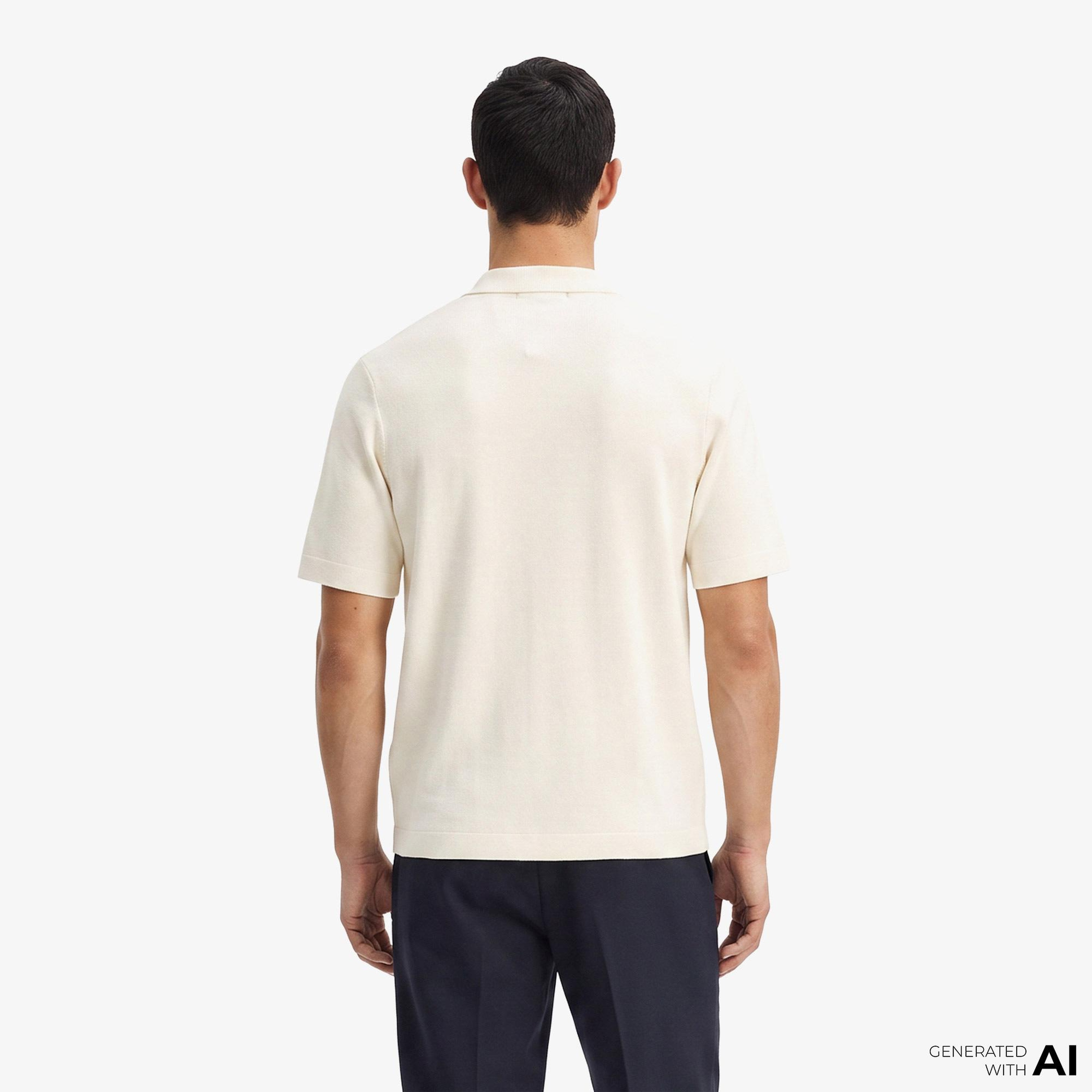 Fred Perry Erkek Krem Polo