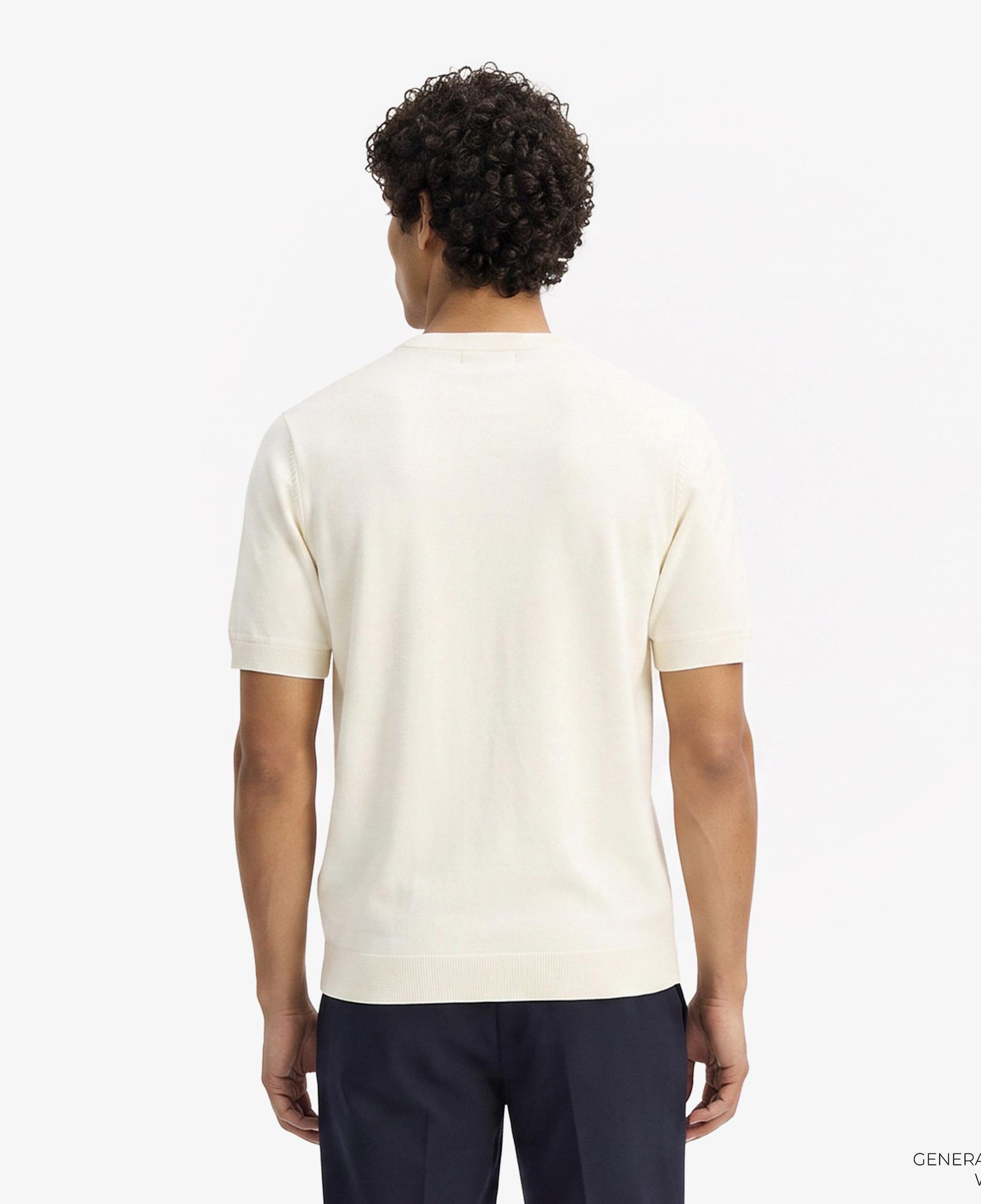 Fred Perry Erkek Krem T-Shirt
