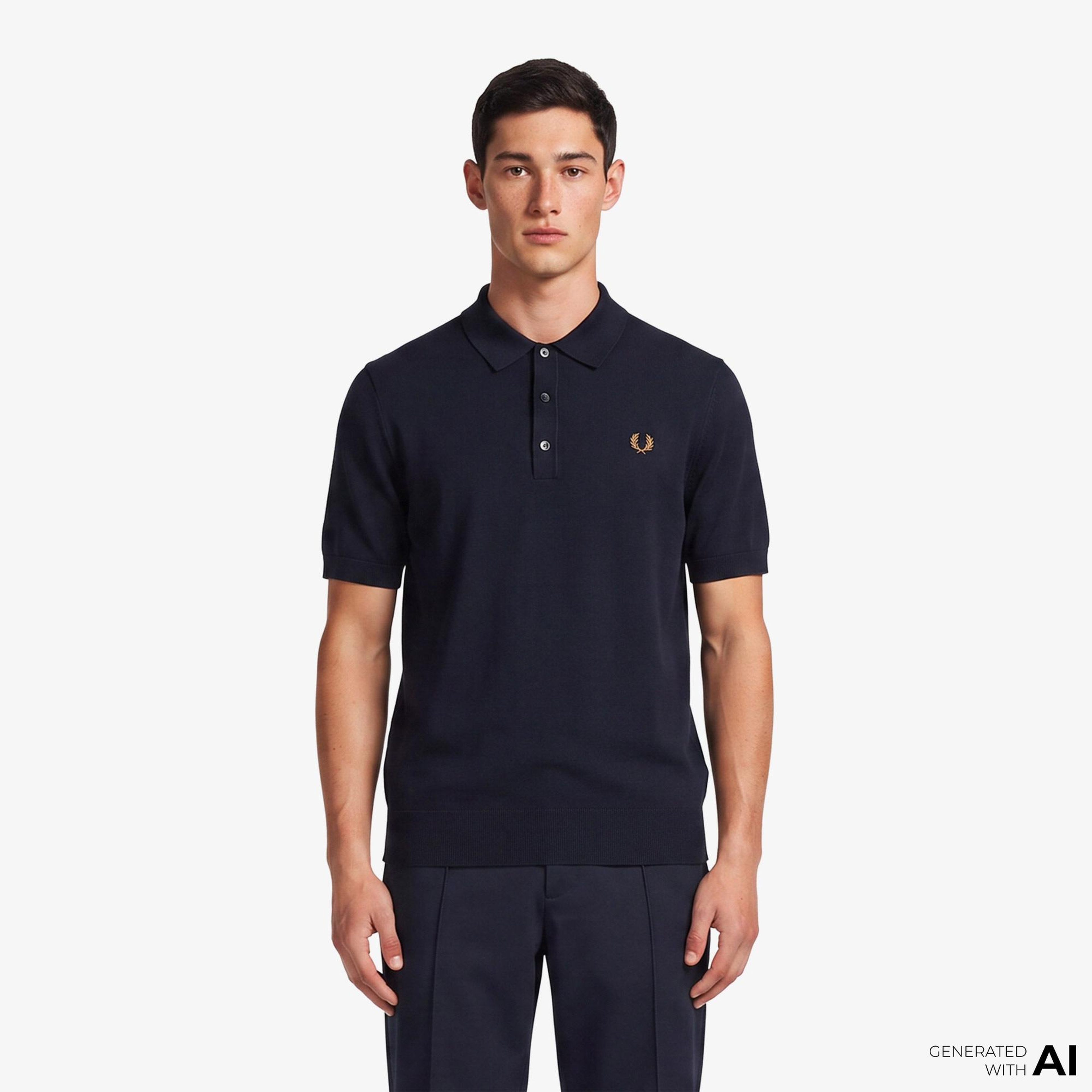 Fred Perry Erkek Lacivert Polo