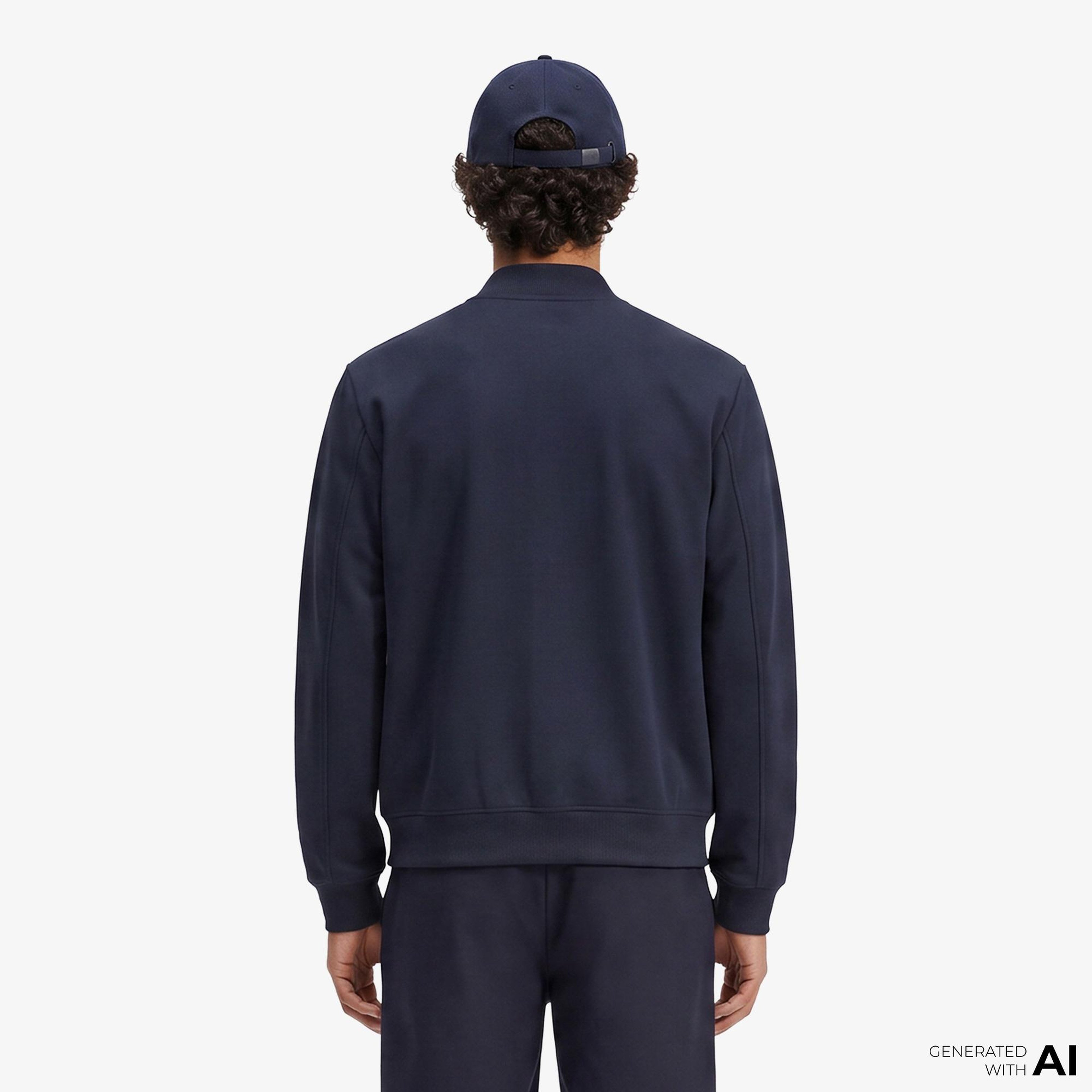 Fred Perry Erkek Lacivert Ceket