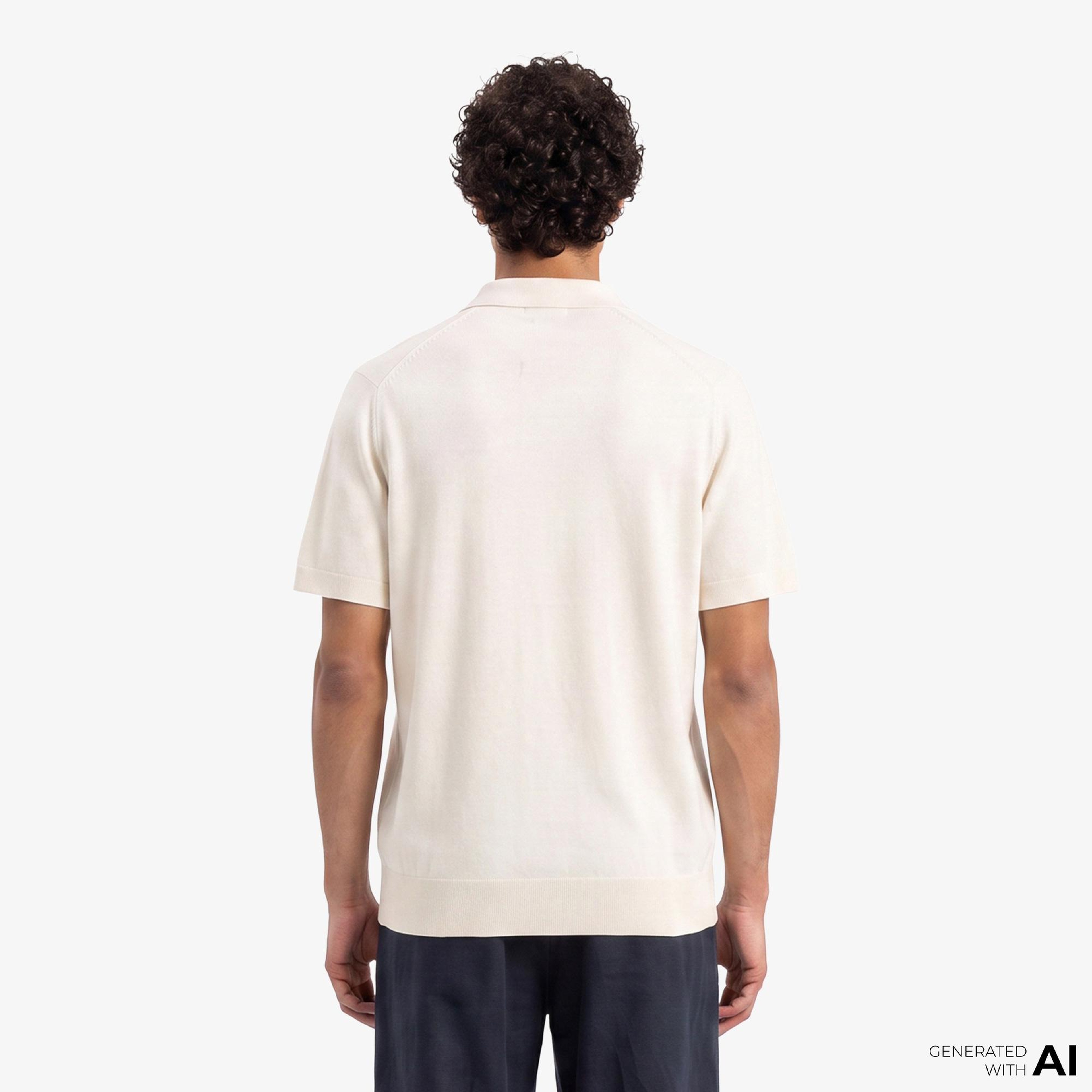Fred Perry Erkek Krem Polo
