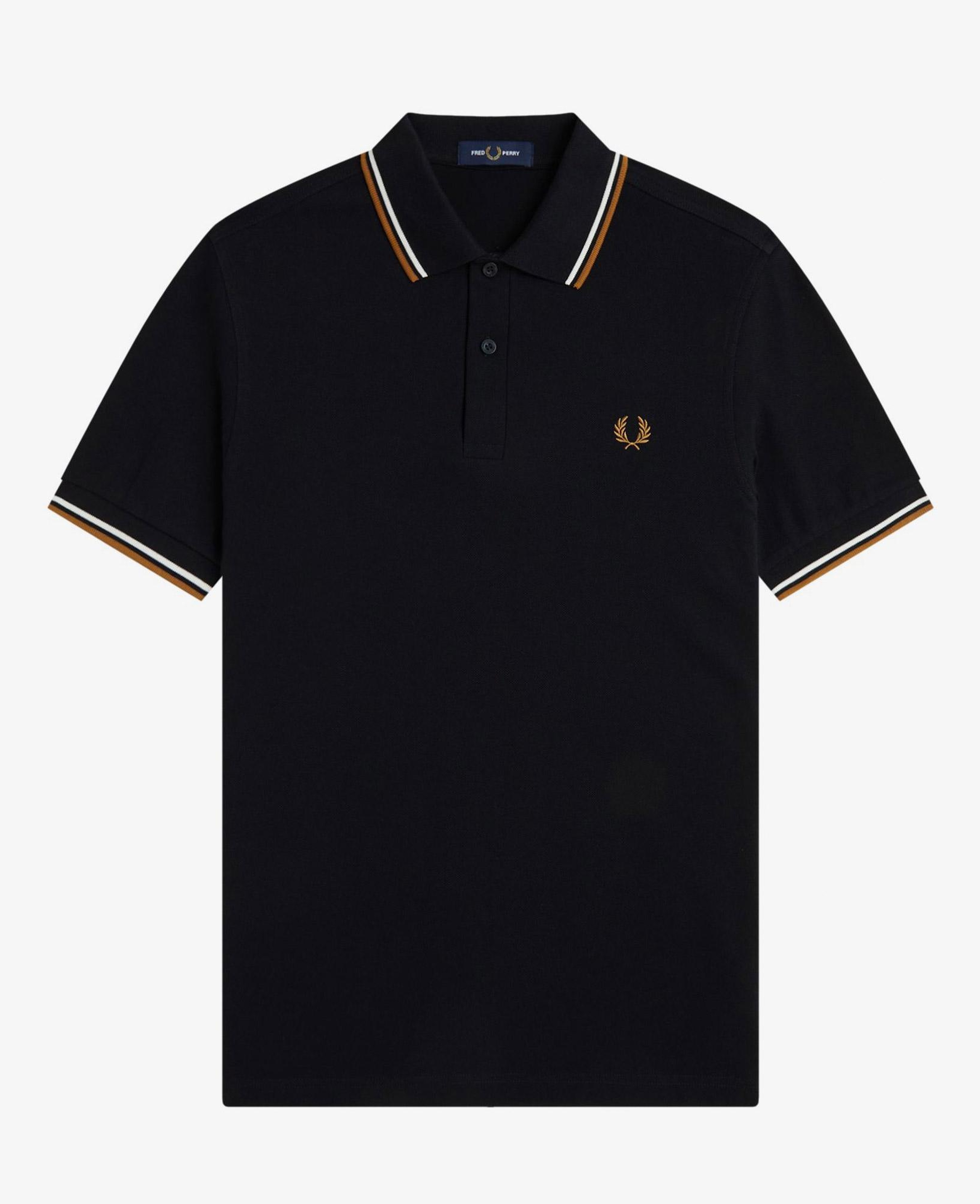 Fred Perry The Twin Tipped Erkek Siyah Polo