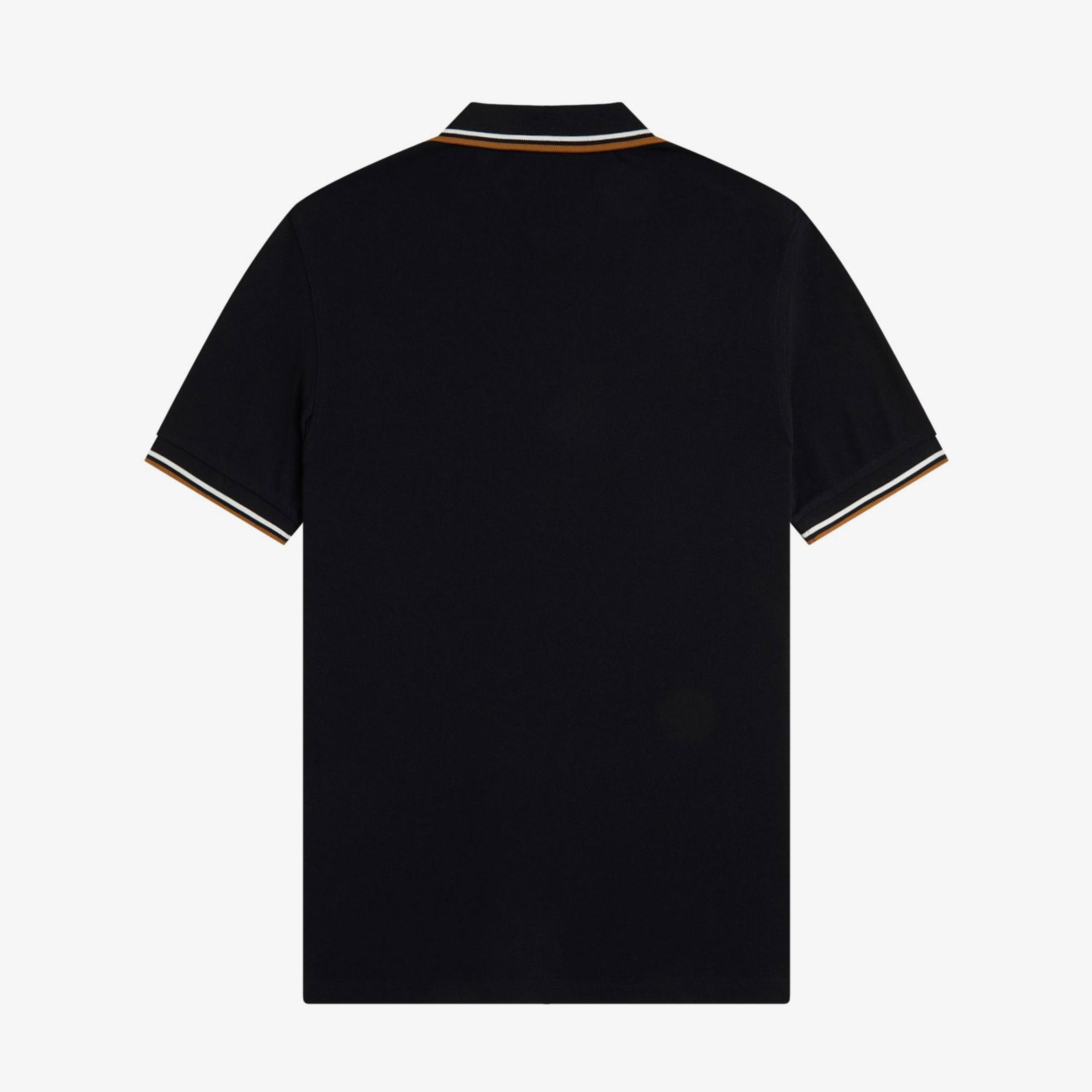 Fred Perry The Twin Tipped Erkek Siyah Polo
