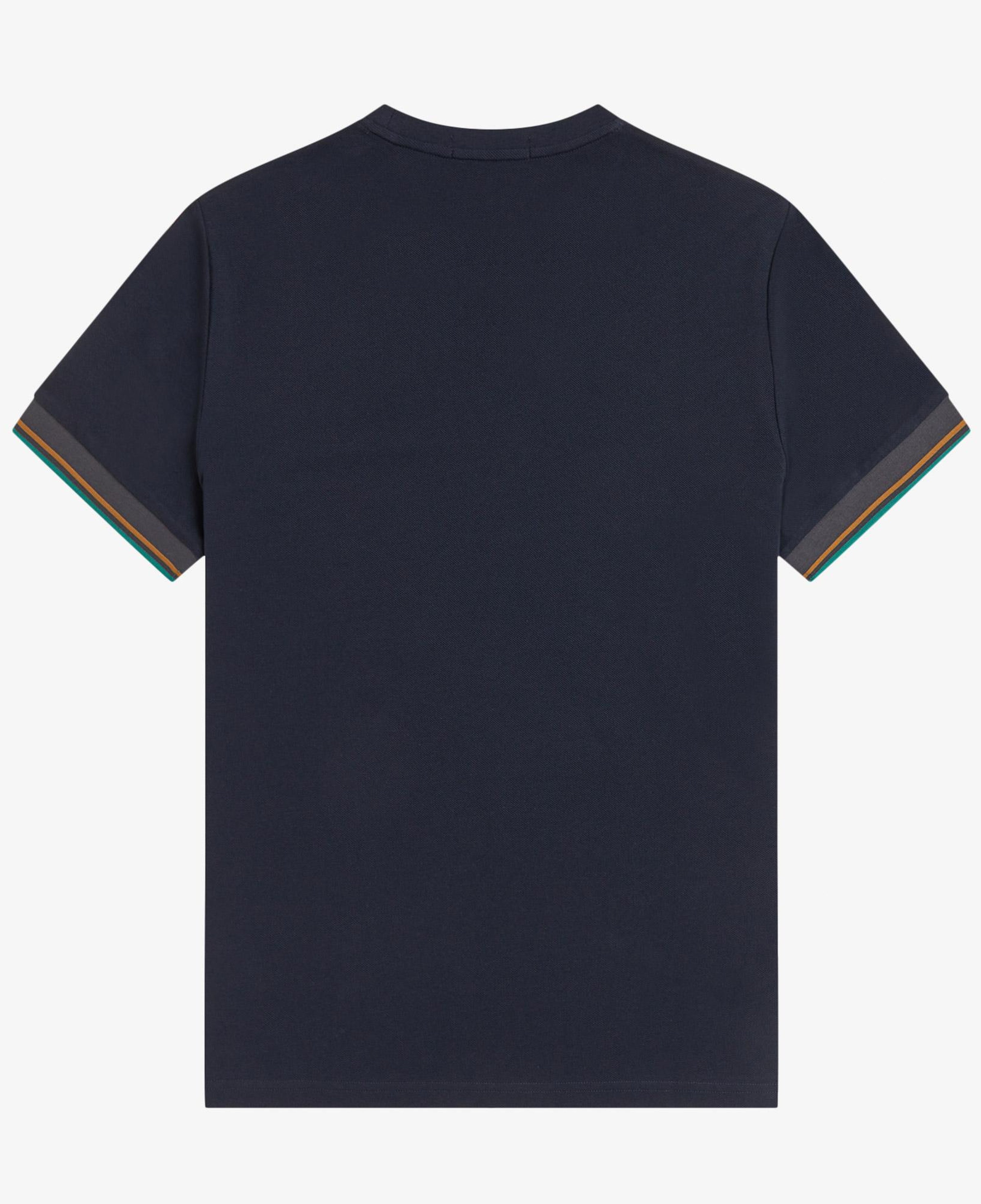 Fred Perry Twin Tipped Cuff Erkek Lacivert T-Shirt