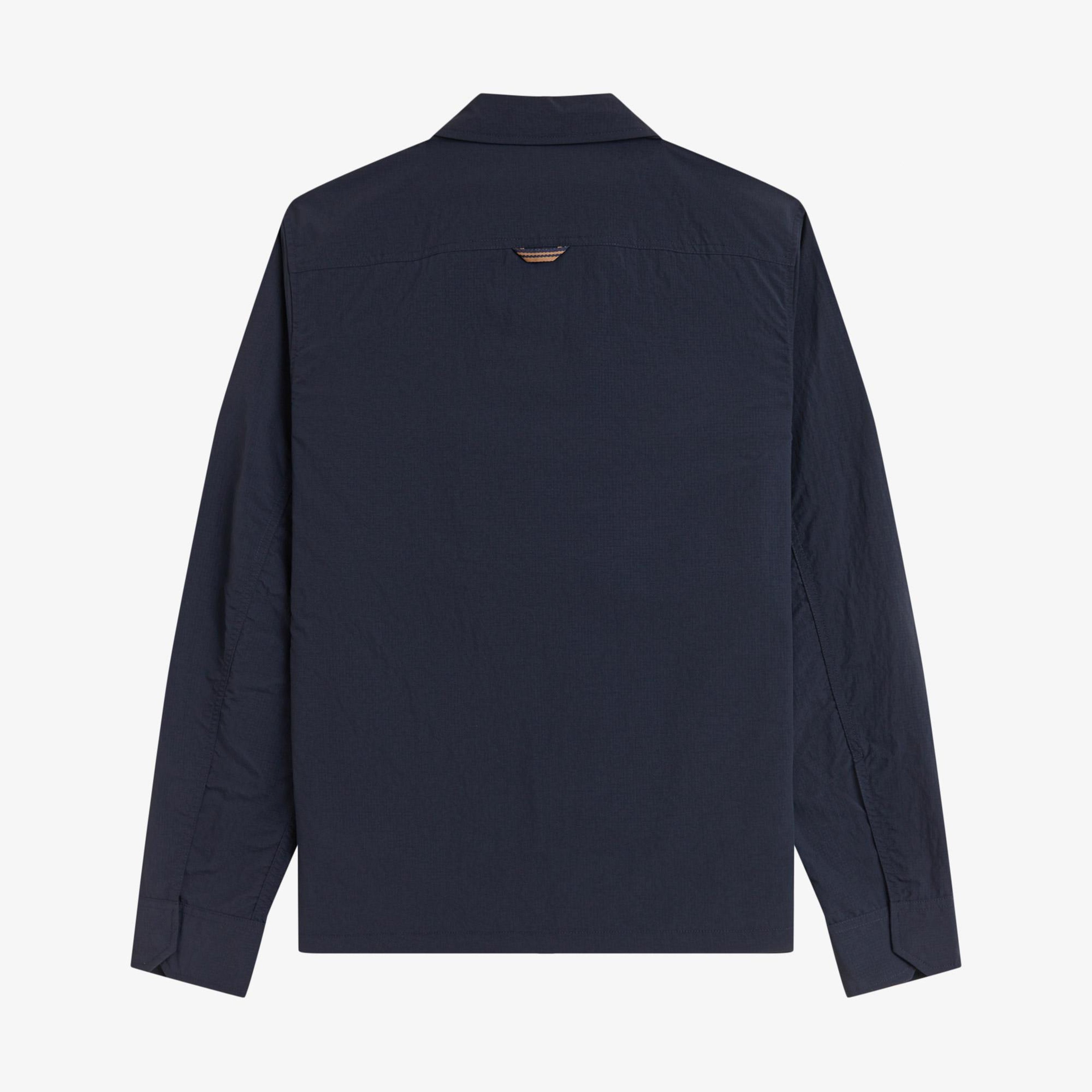 Fred Perry Ripstop Pocket Erkek Lacivert Gömlek