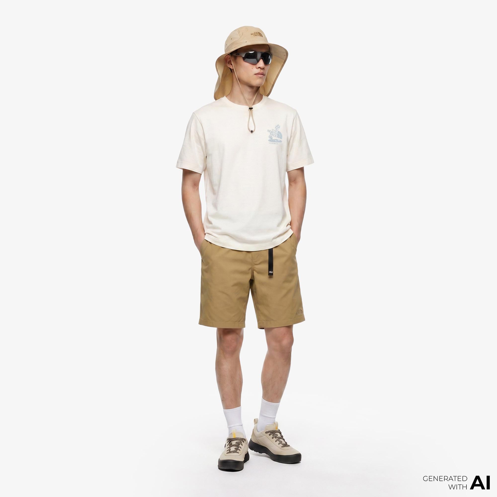 The North Face Stones Relaxed Erkek Beyaz T-Shirt