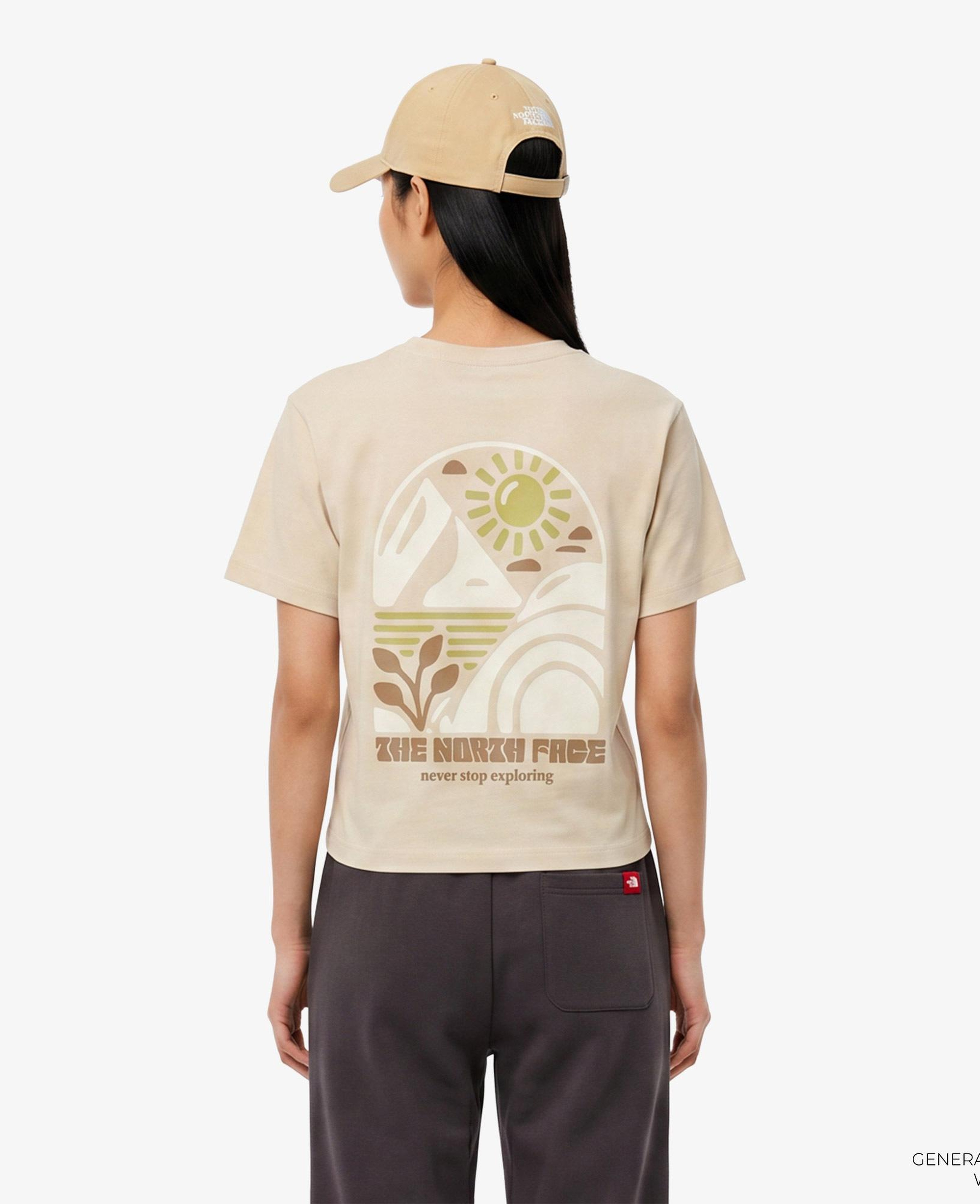 The North Face Sun Regular Kadın Bej T-Shirt