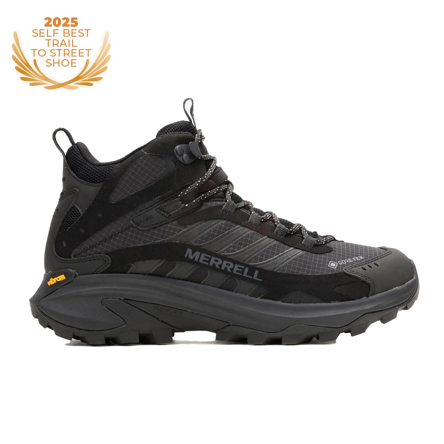Merrell Moab Speed 2 Mid Gore-Tex Erkek Siyah Bot