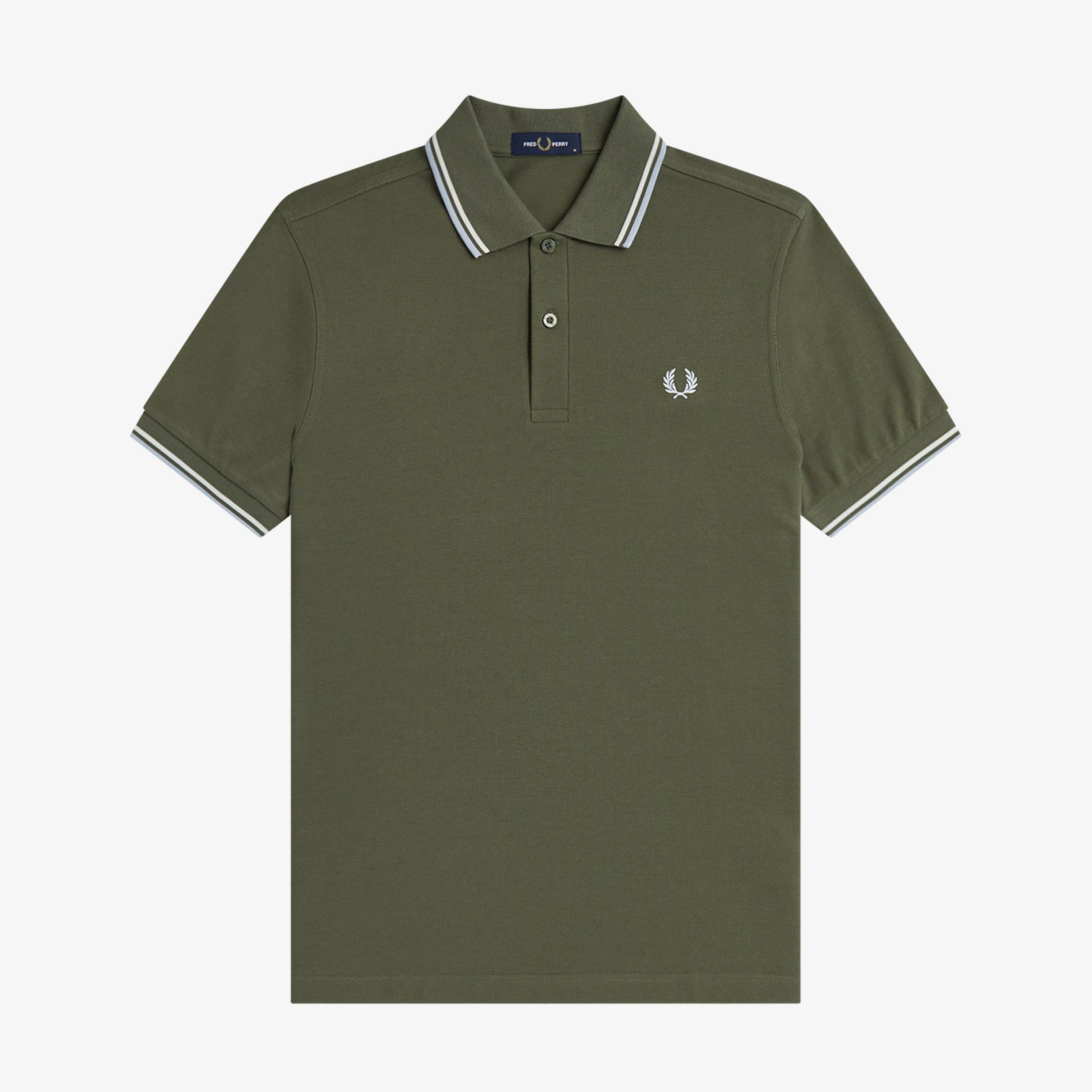 Fred Perry Erkek Yeşil Polo