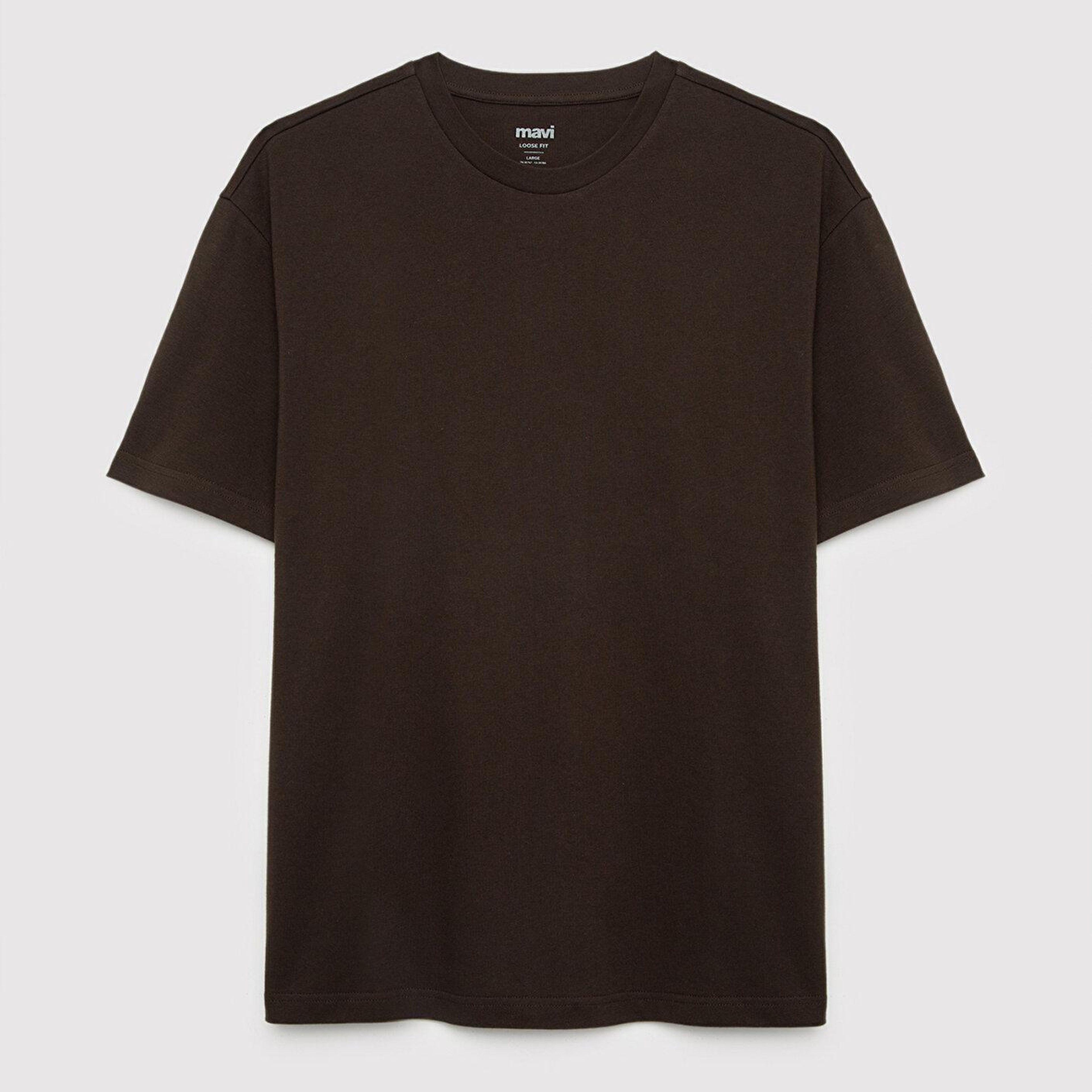 Mavi 2li Erkek Basic Tişört Loose Fit / Bol Rahat Kesim 0613555-90892