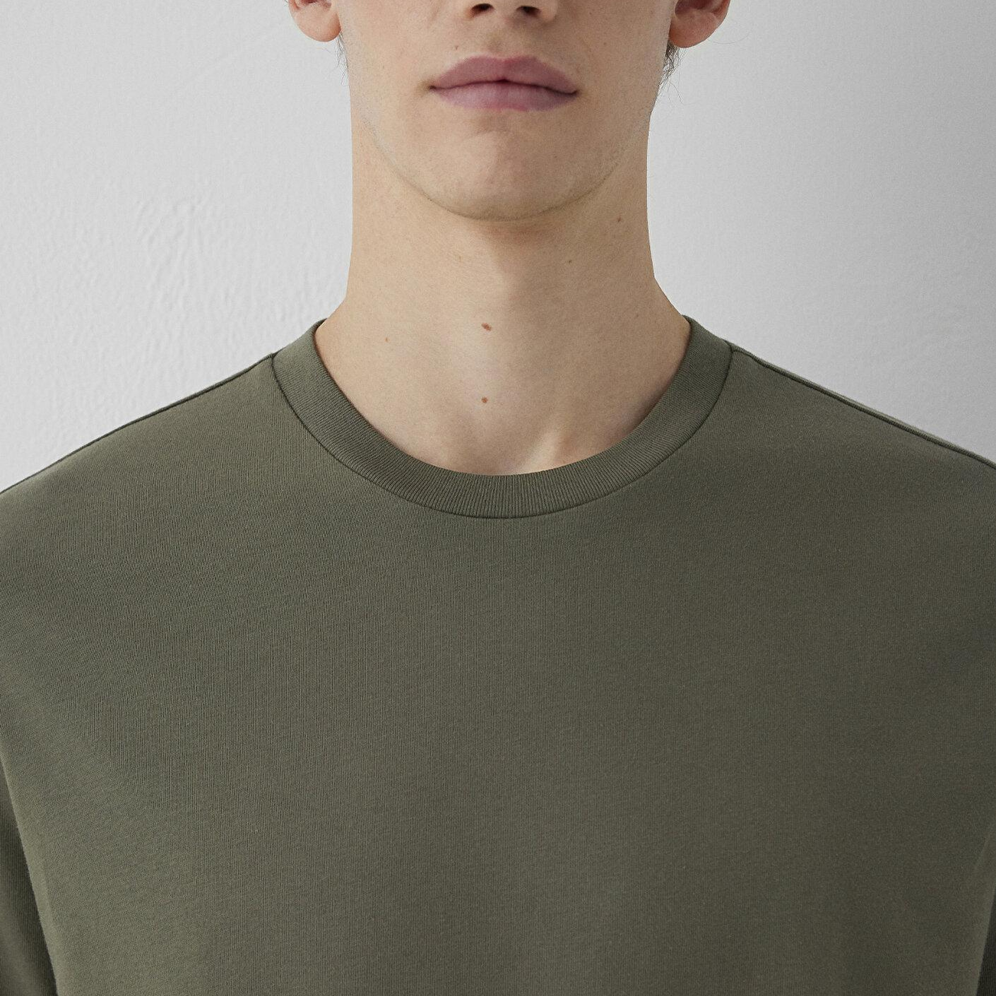 Mavi 2li Erkek Basic Tişört Loose Fit / Bol Rahat Kesim 0613555-90892
