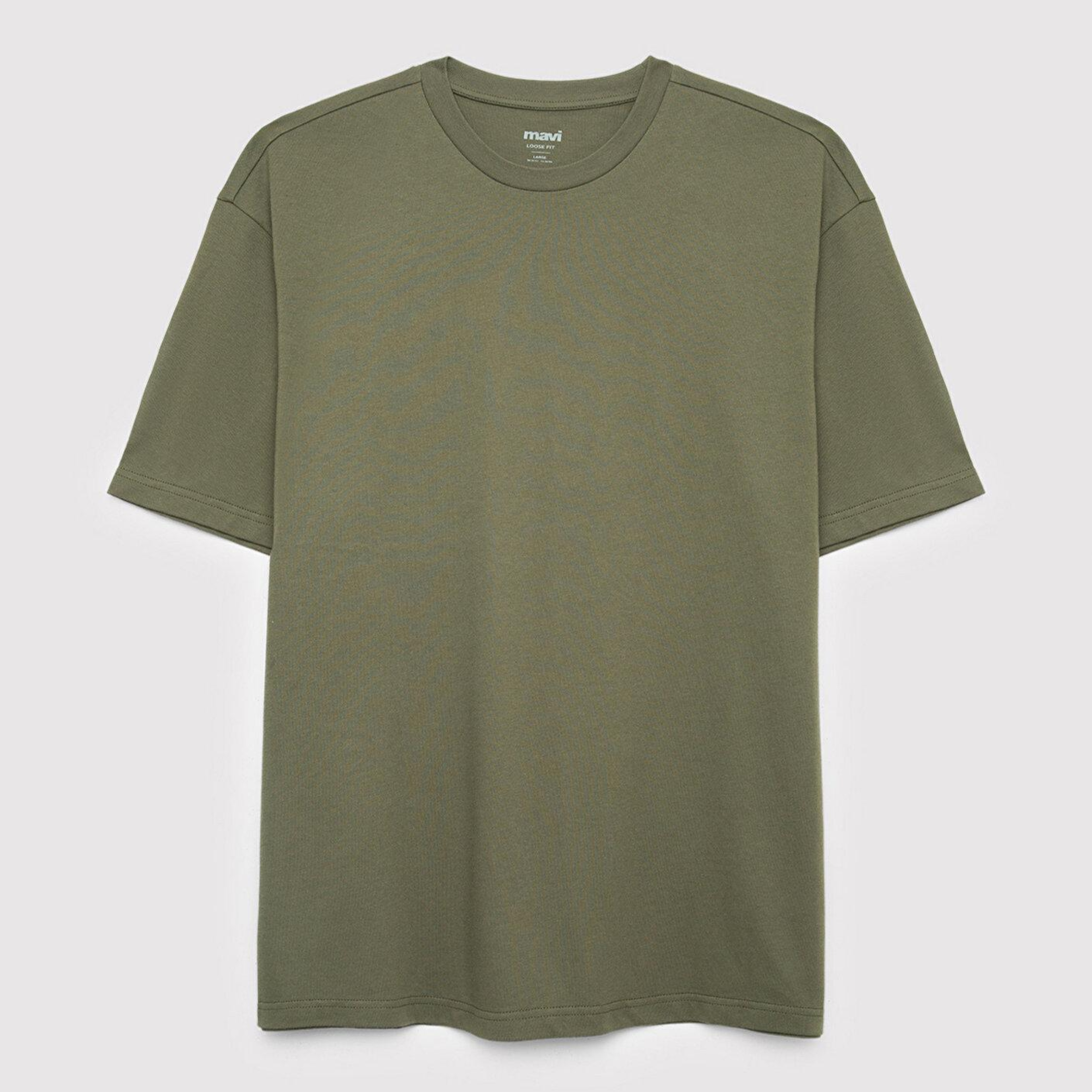 Mavi 2li Erkek Basic Tişört Loose Fit / Bol Rahat Kesim 0613555-90892