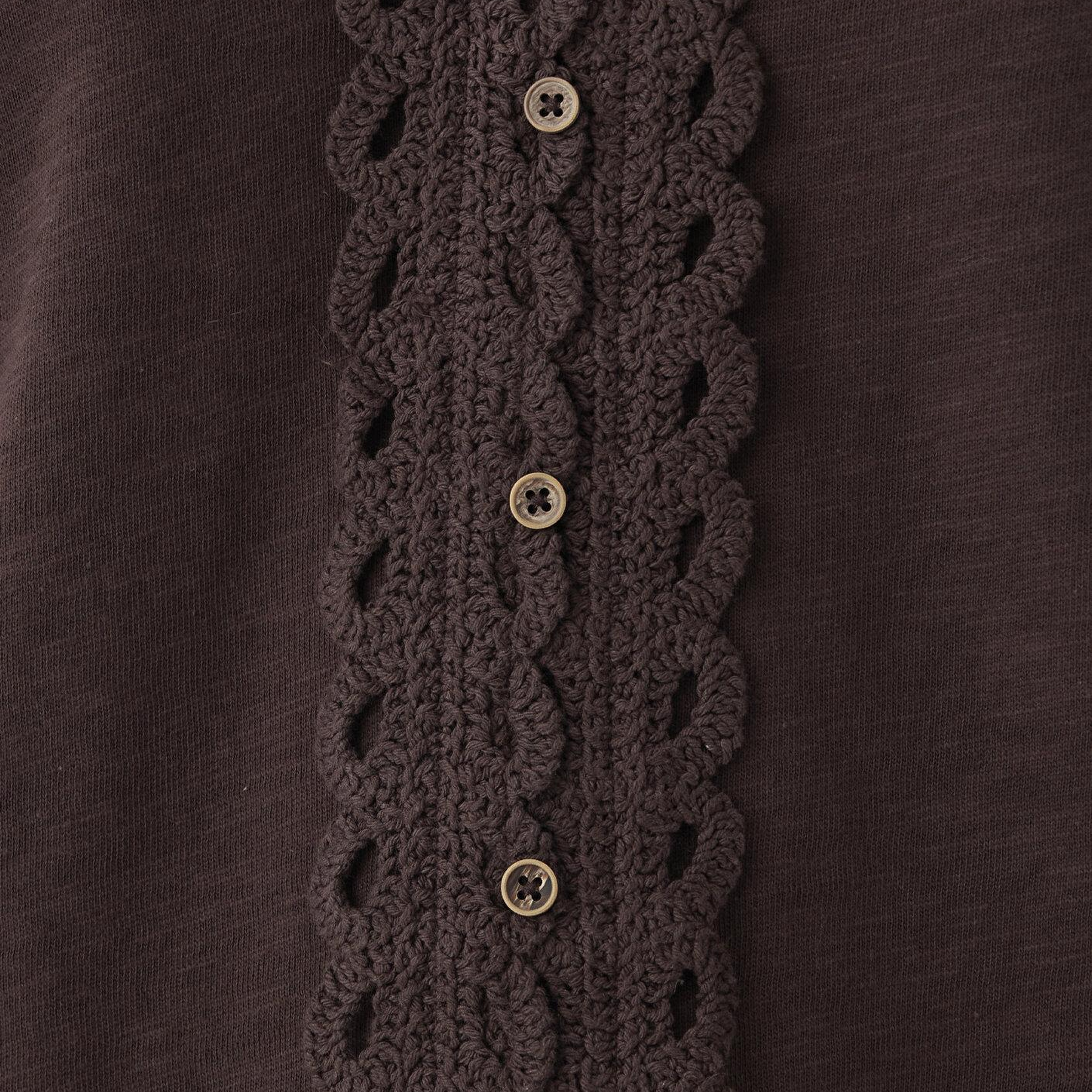 Mavi Kahverengi Tişört Semi Slim Fit / Yarı Dar Kesim 1614134-70236