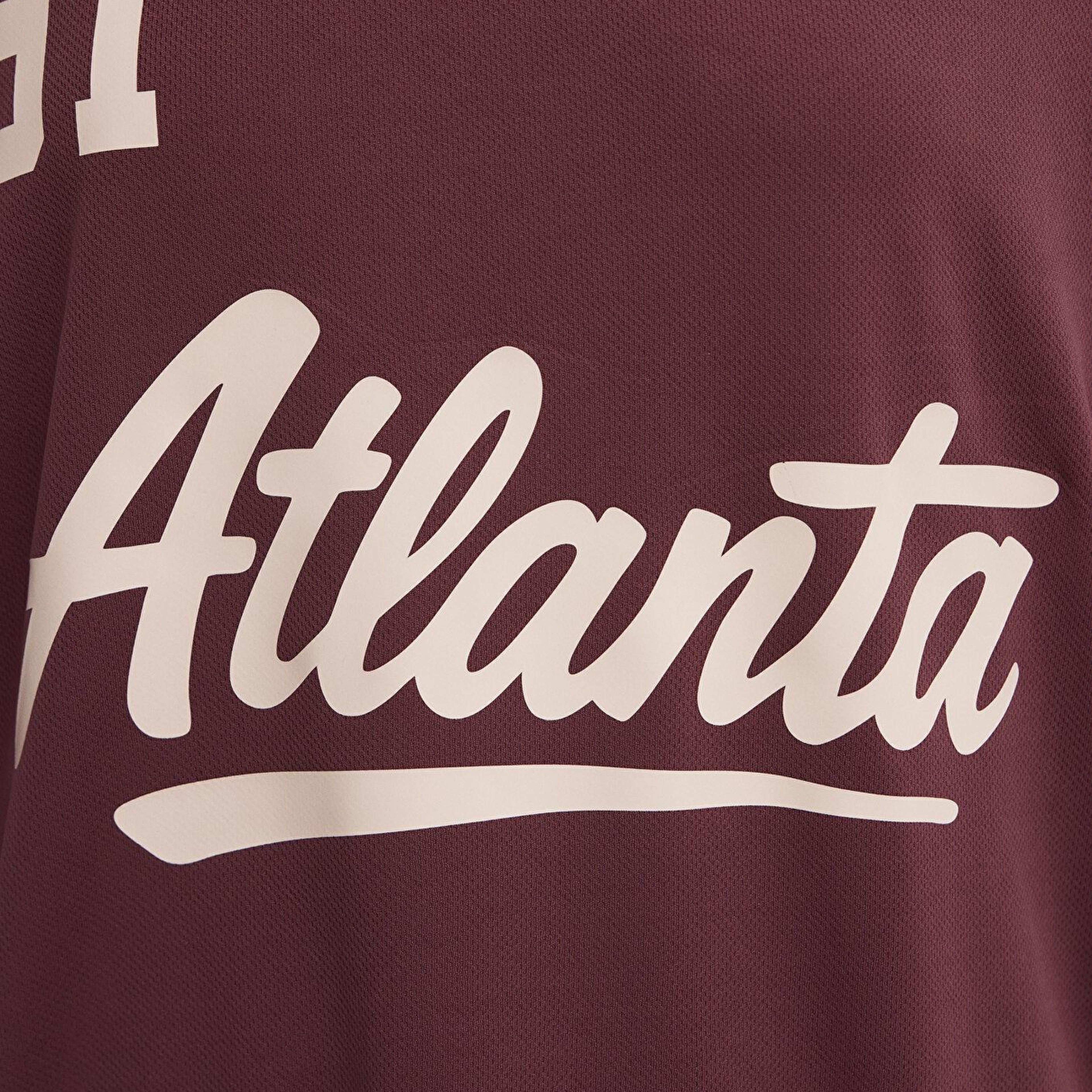 Mavi Atlanta Baskılı Bordo Forma Oversize / Geniş Kesim 1614375-85633