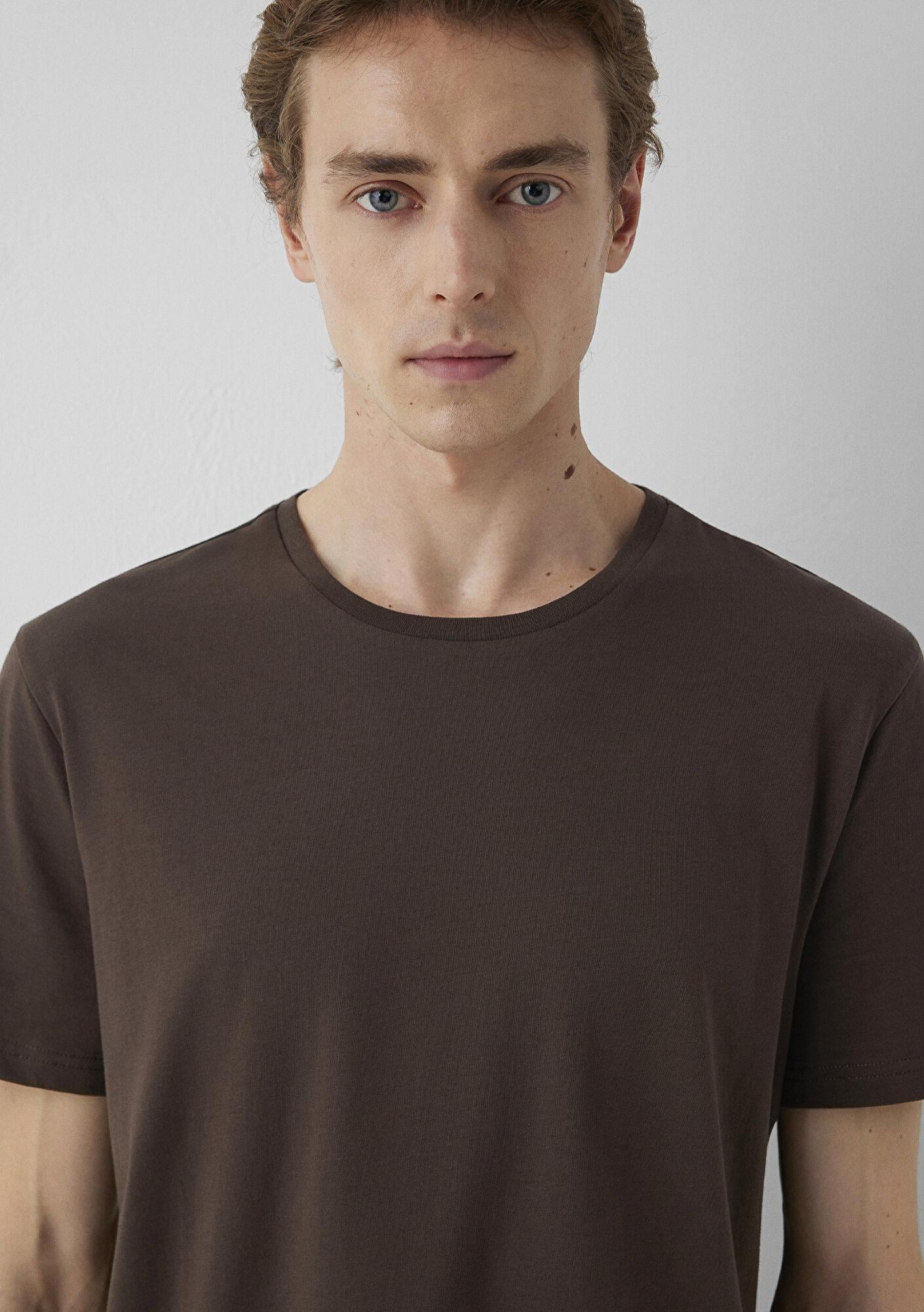 Mavi 2li Erkek Basic Tişört Slim Fit / Dar Kesim 0611288-71577