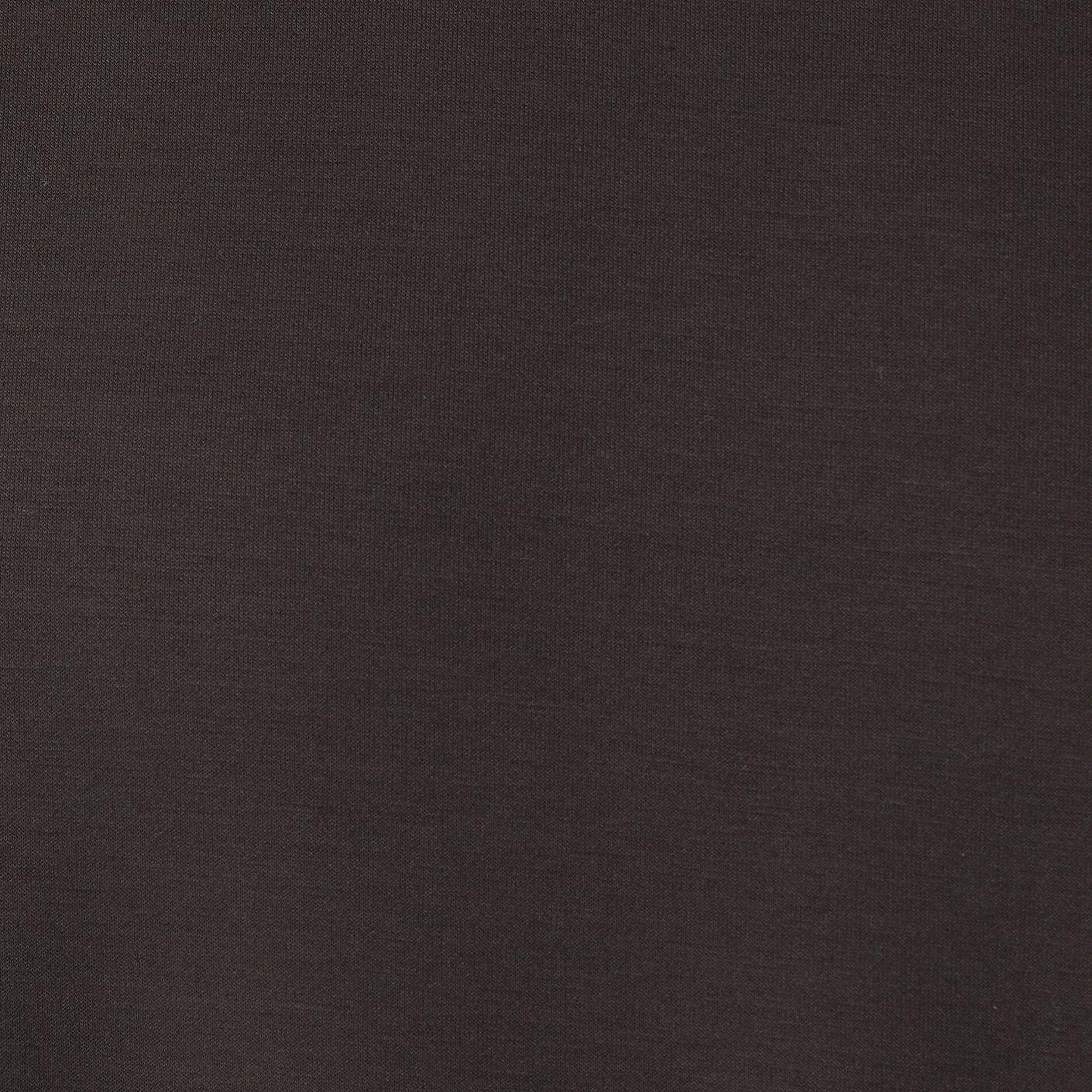 Mavi Kahverengi Tişört Loose Fit / Bol Rahat Kesim 0613467-70219