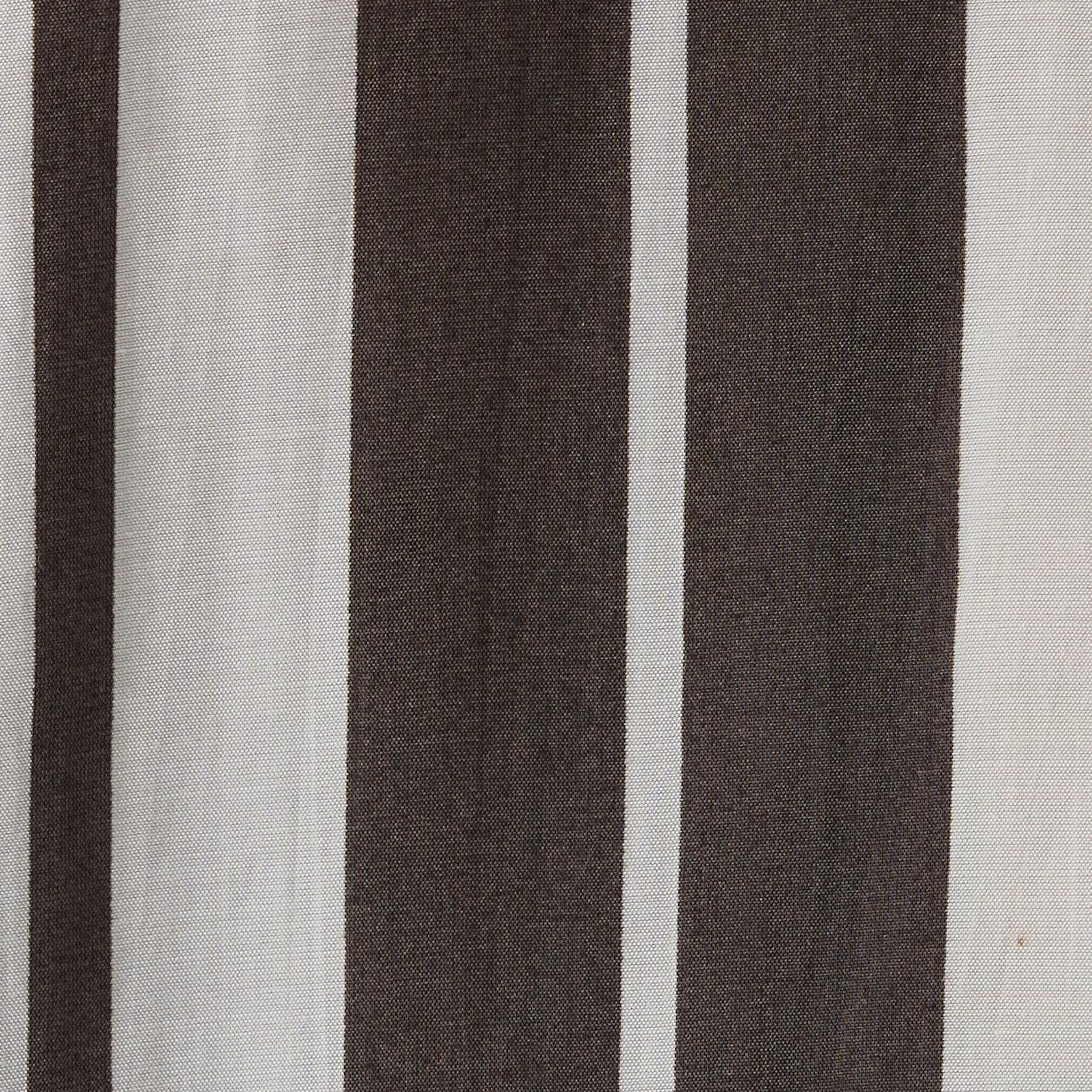 Mavi Çizgili Kahverengi Gömlek Loose Fit / Bol Rahat Kesim 1220395-A6726