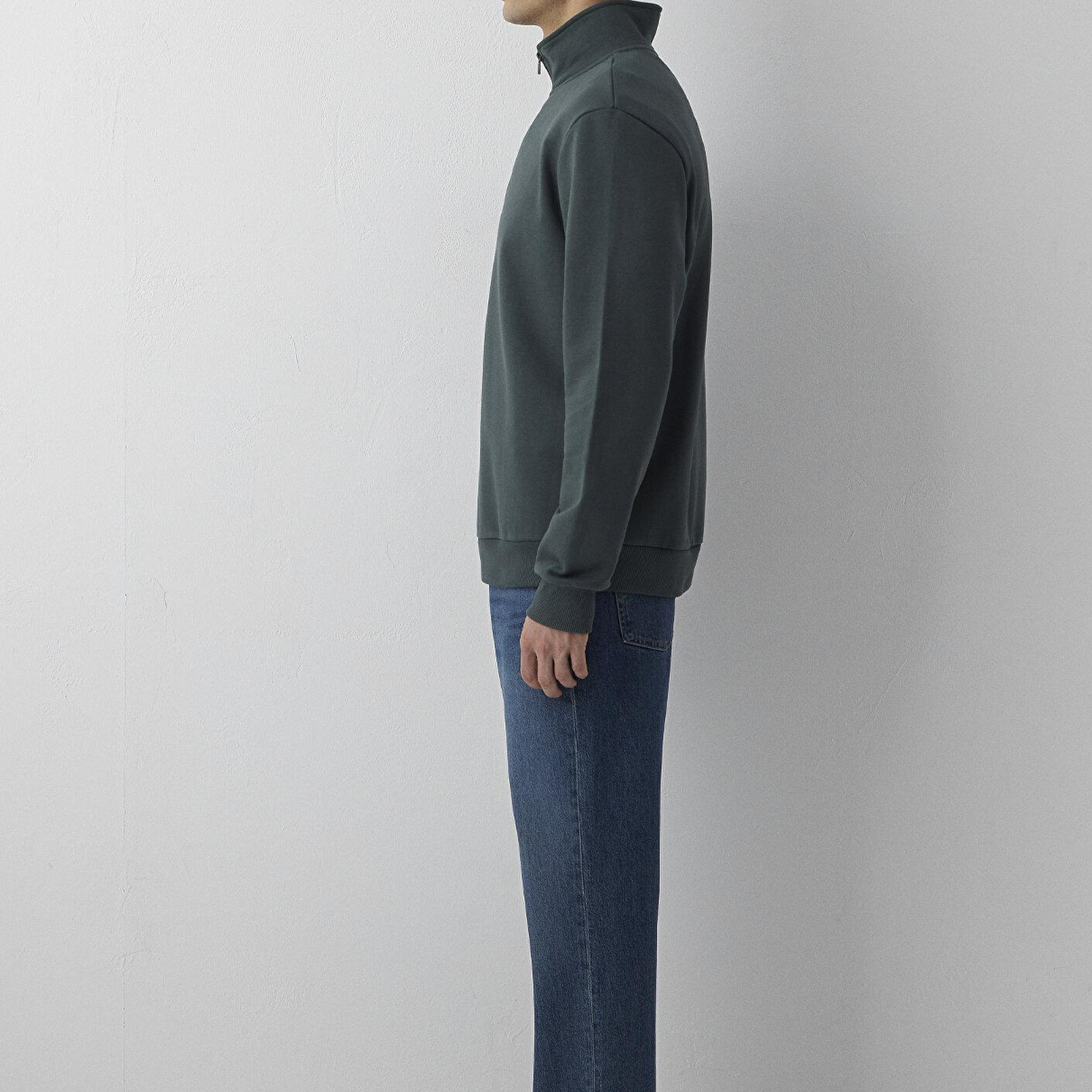 Mavi Yeşil Sweatshirt 0S20027-71598