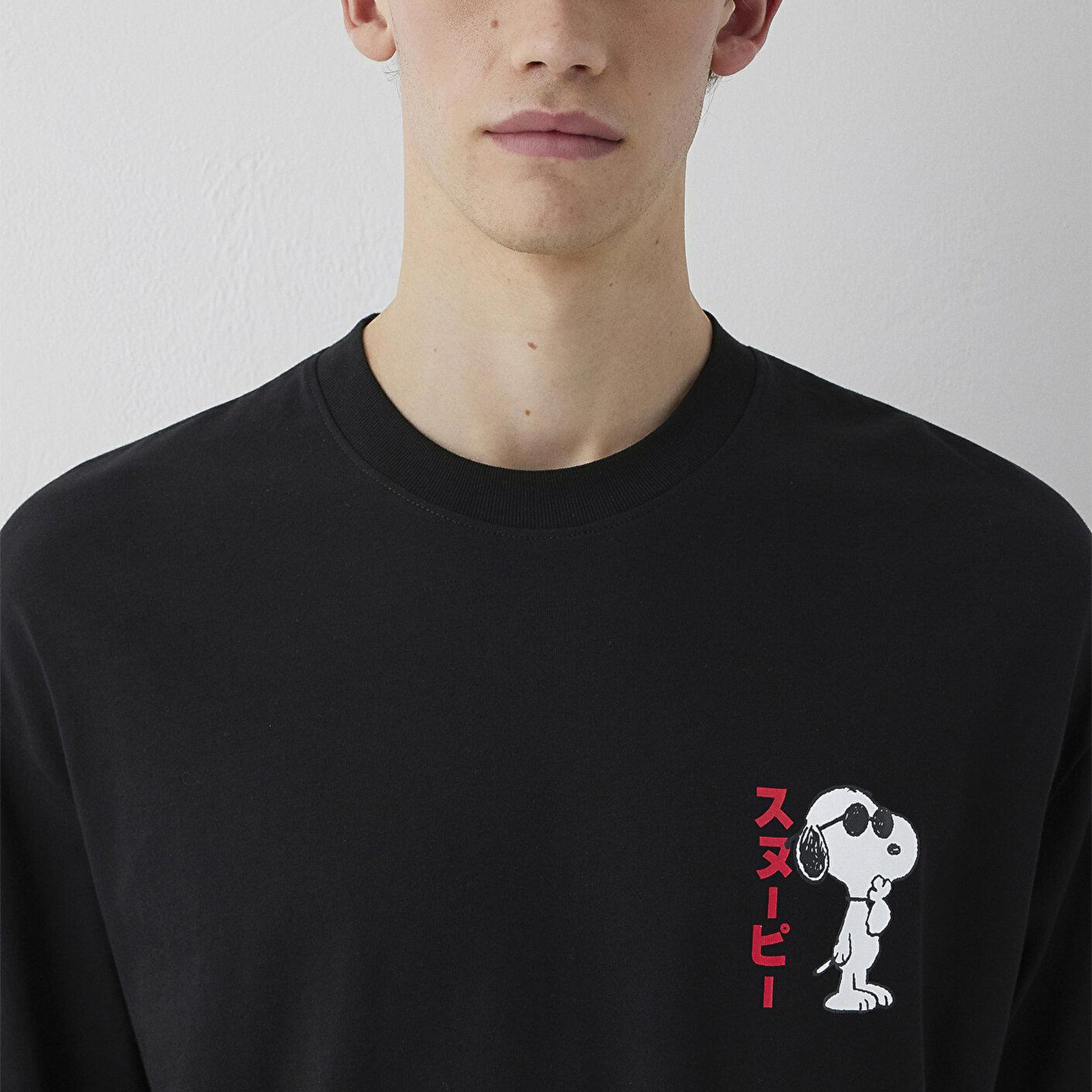 Mavi Snoopy Baskılı Tişört Oversize / Geniş Kesim 0620224-900