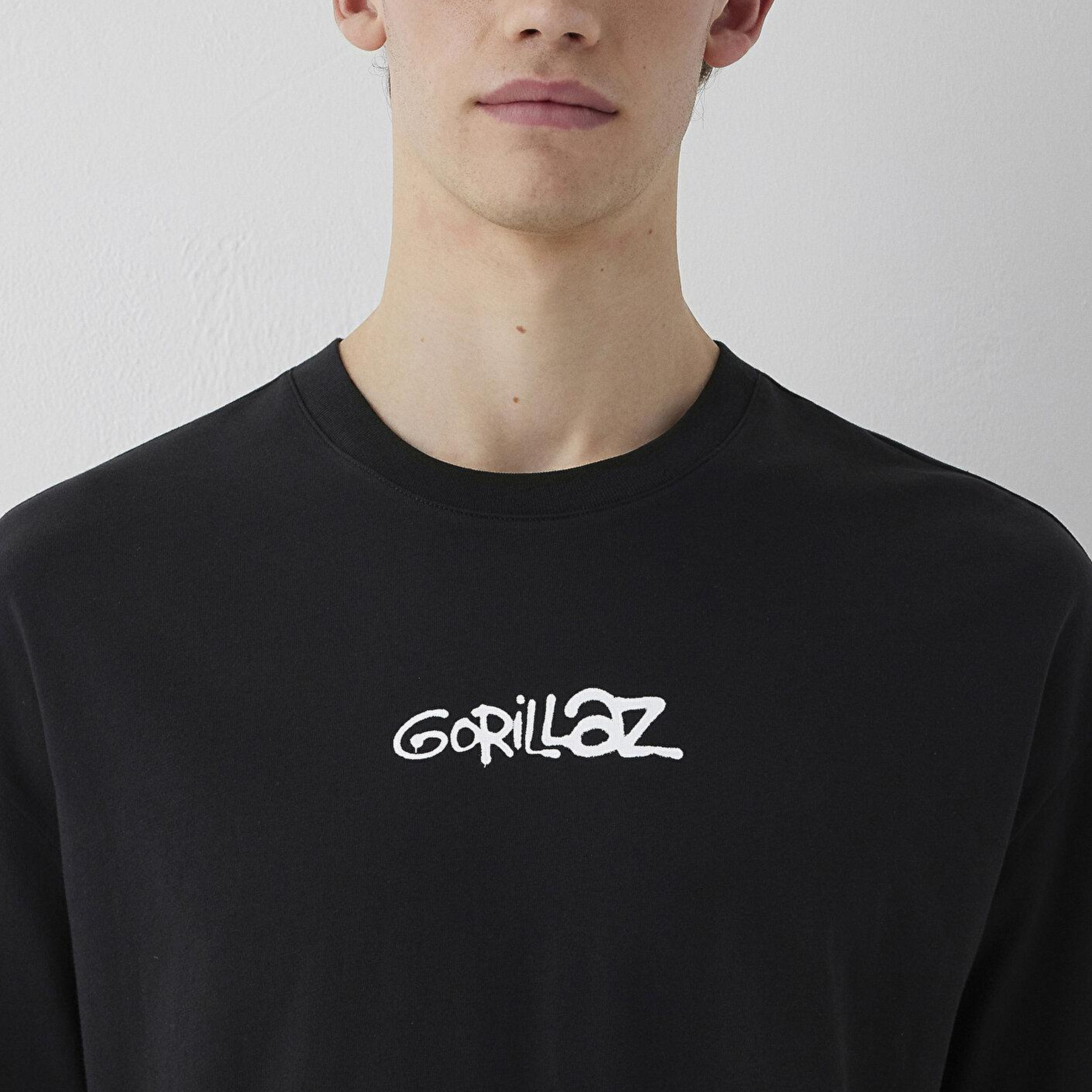 Mavi Gorillaz Baskılı Tişört Oversize / Geniş Kesim 0620171-900