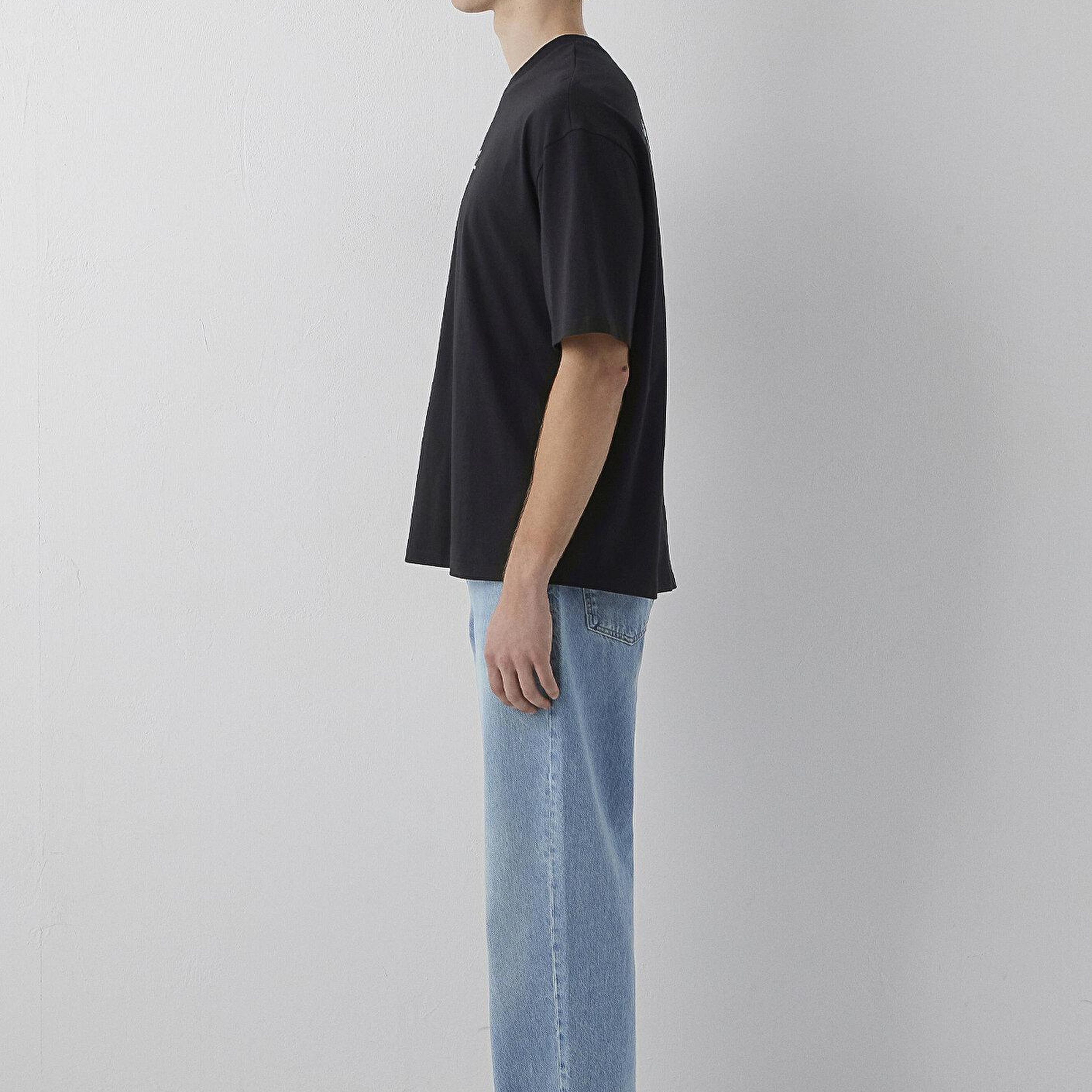 Mavi Gorillaz Baskılı Tişört Oversize / Geniş Kesim 0620171-900