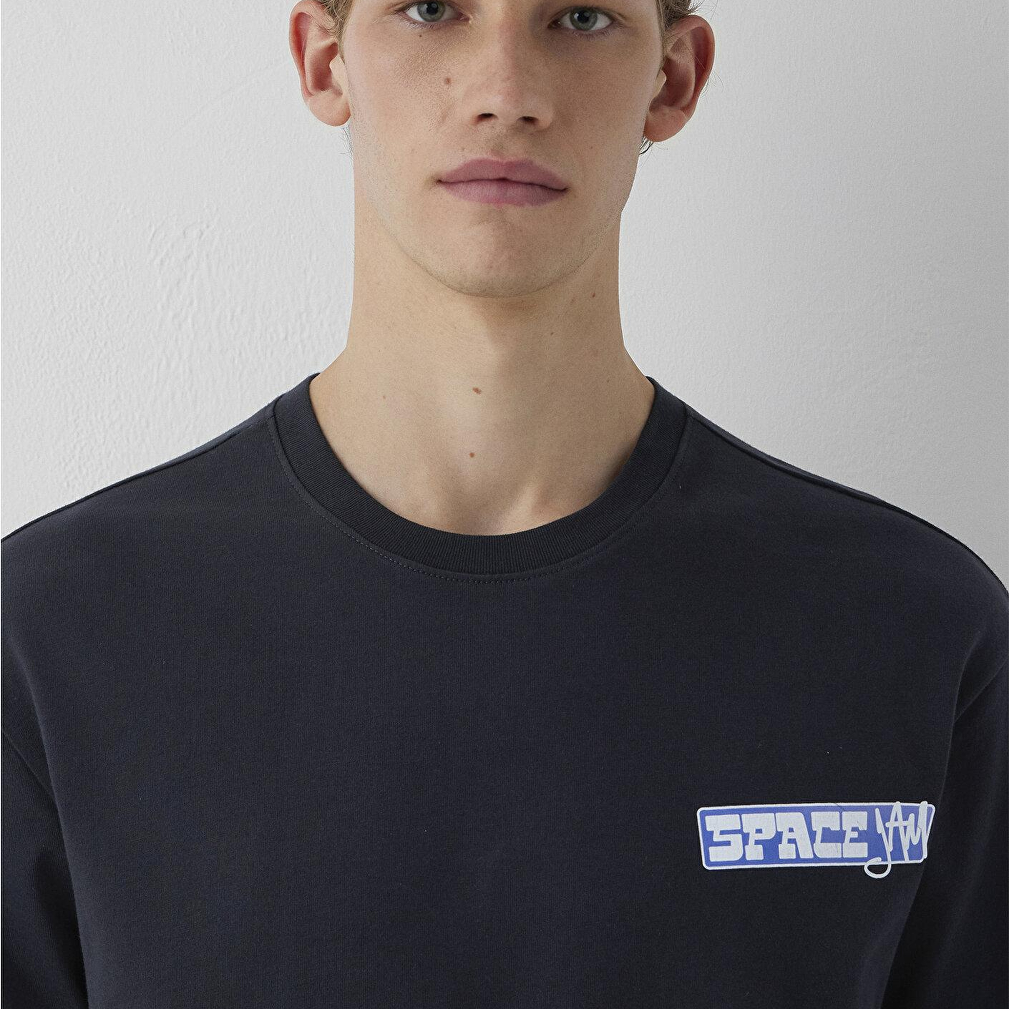 Mavi Space Jam Baskılı Tişört Loose Fit / Bol Rahat Kesim 0620217-70087
