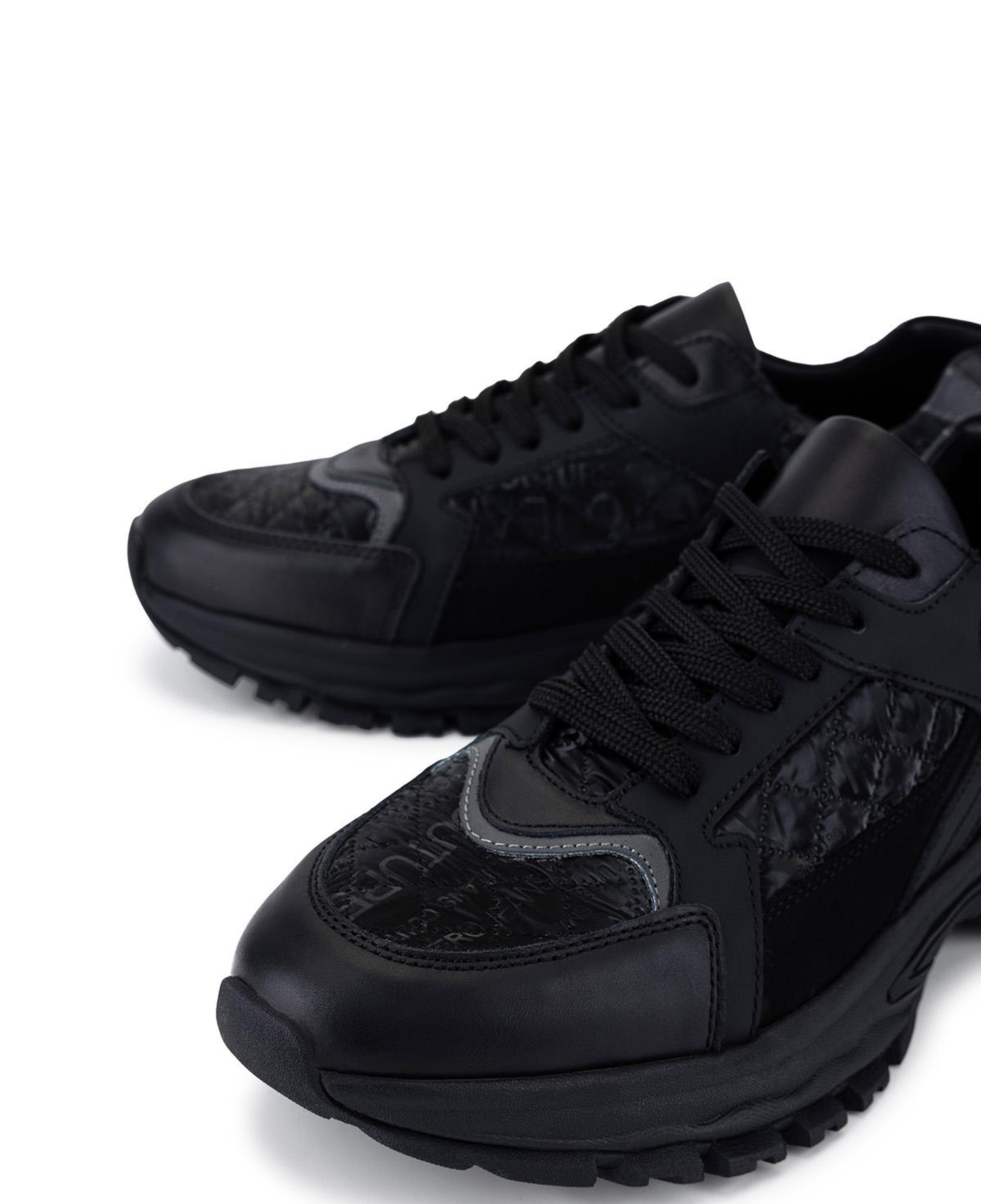 Tamer Tanca Erkek Deri & Tekstil Siyah Sneakers & Spor Ayakkabı