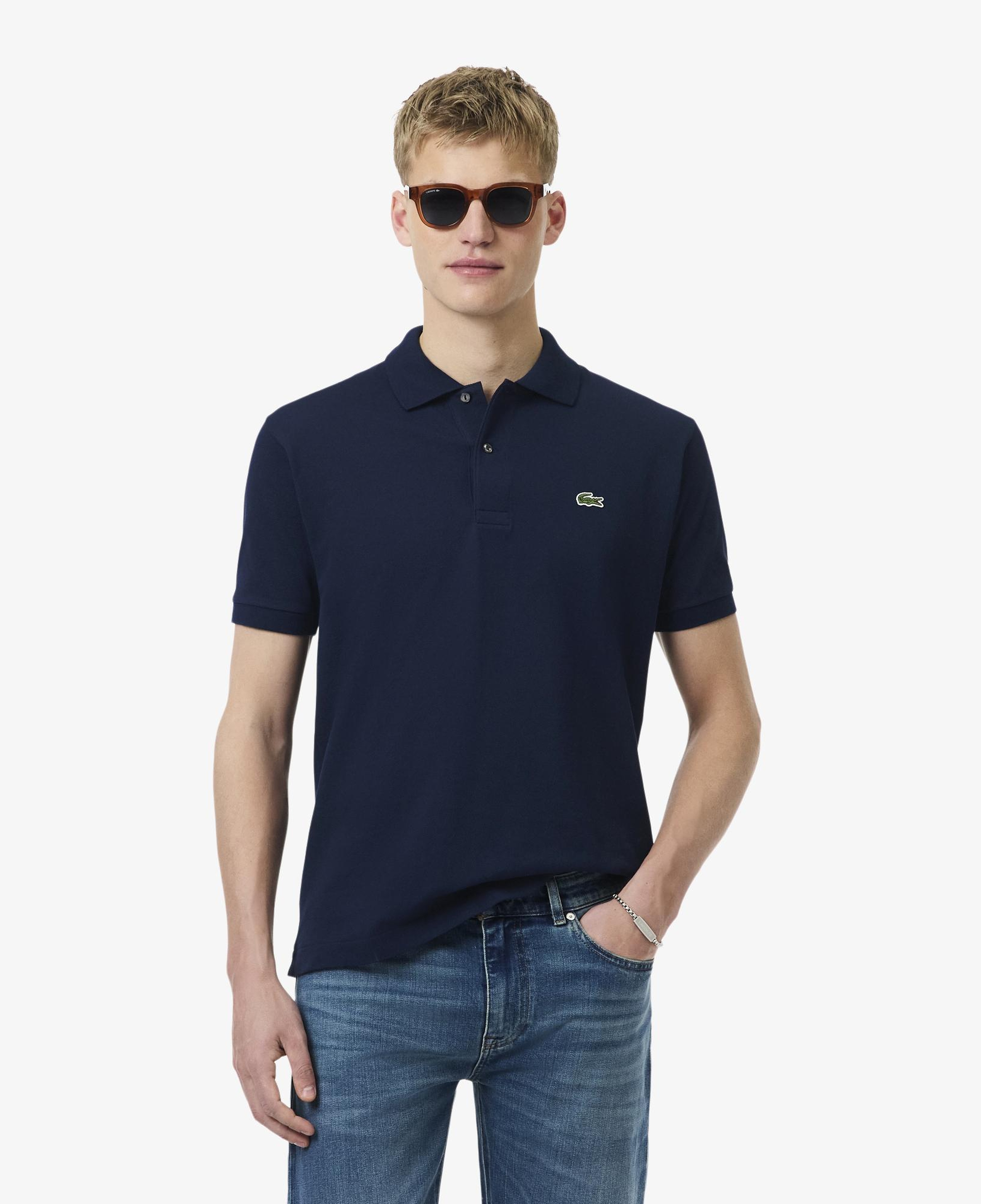 L.12.12 Erkek Classic Fit Lacivert Polo
