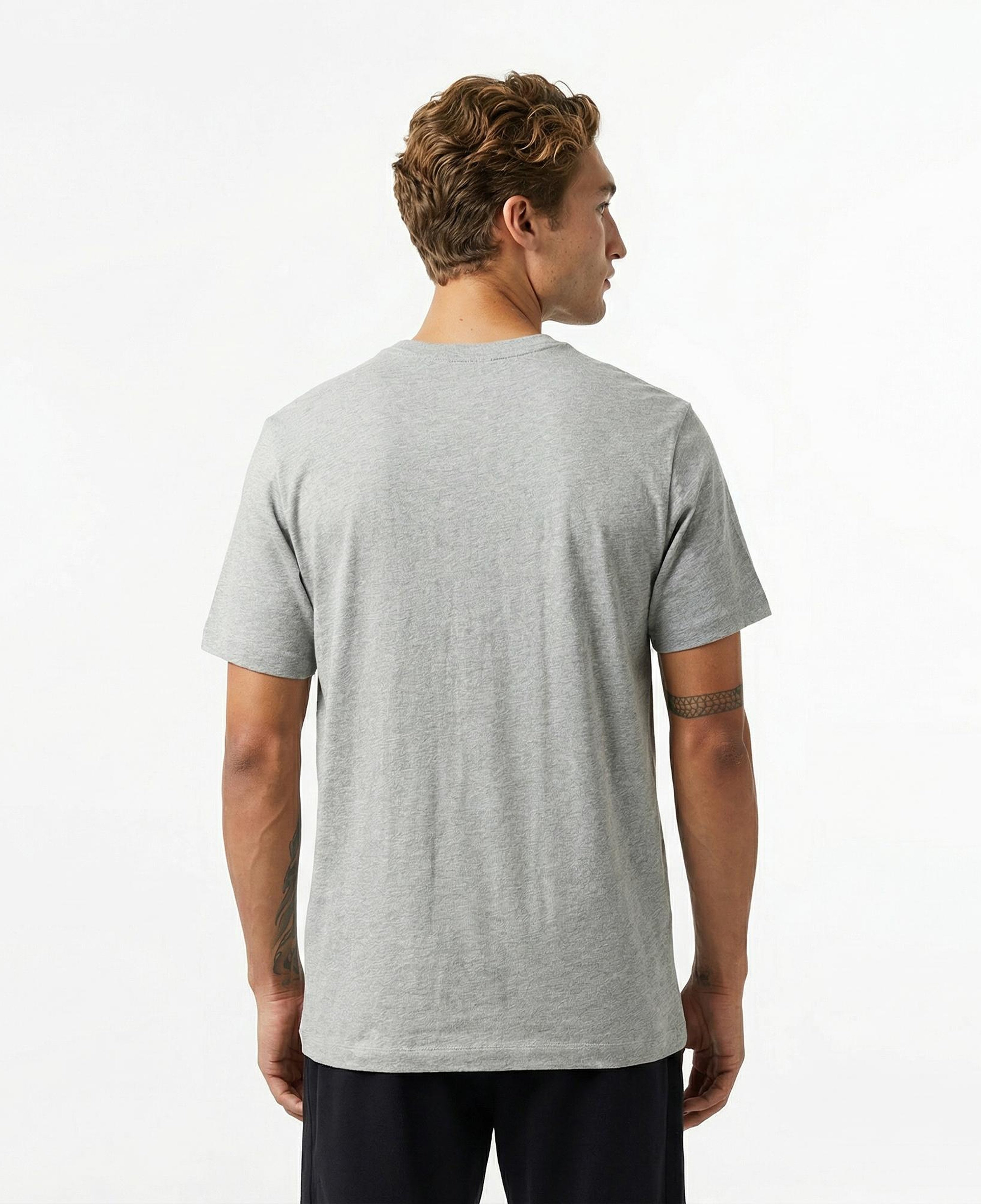 Nike Sportswear Club Erkek Gri T-Shirt