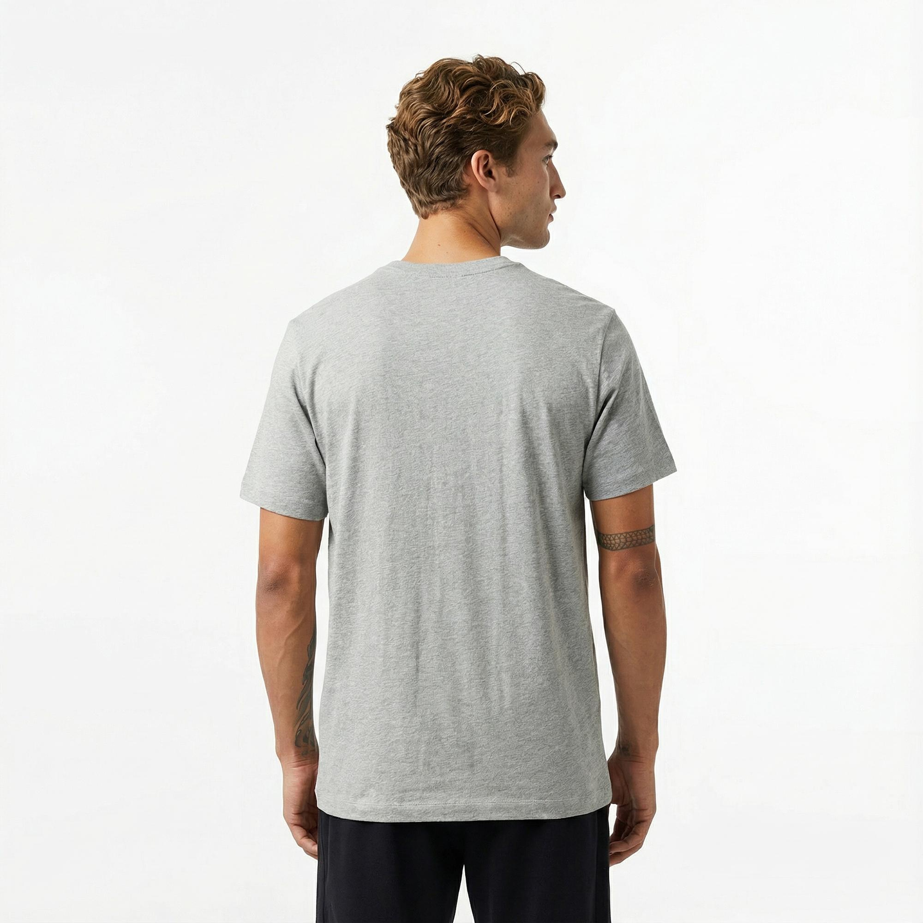Nike Sportswear Club Erkek Gri T-Shirt