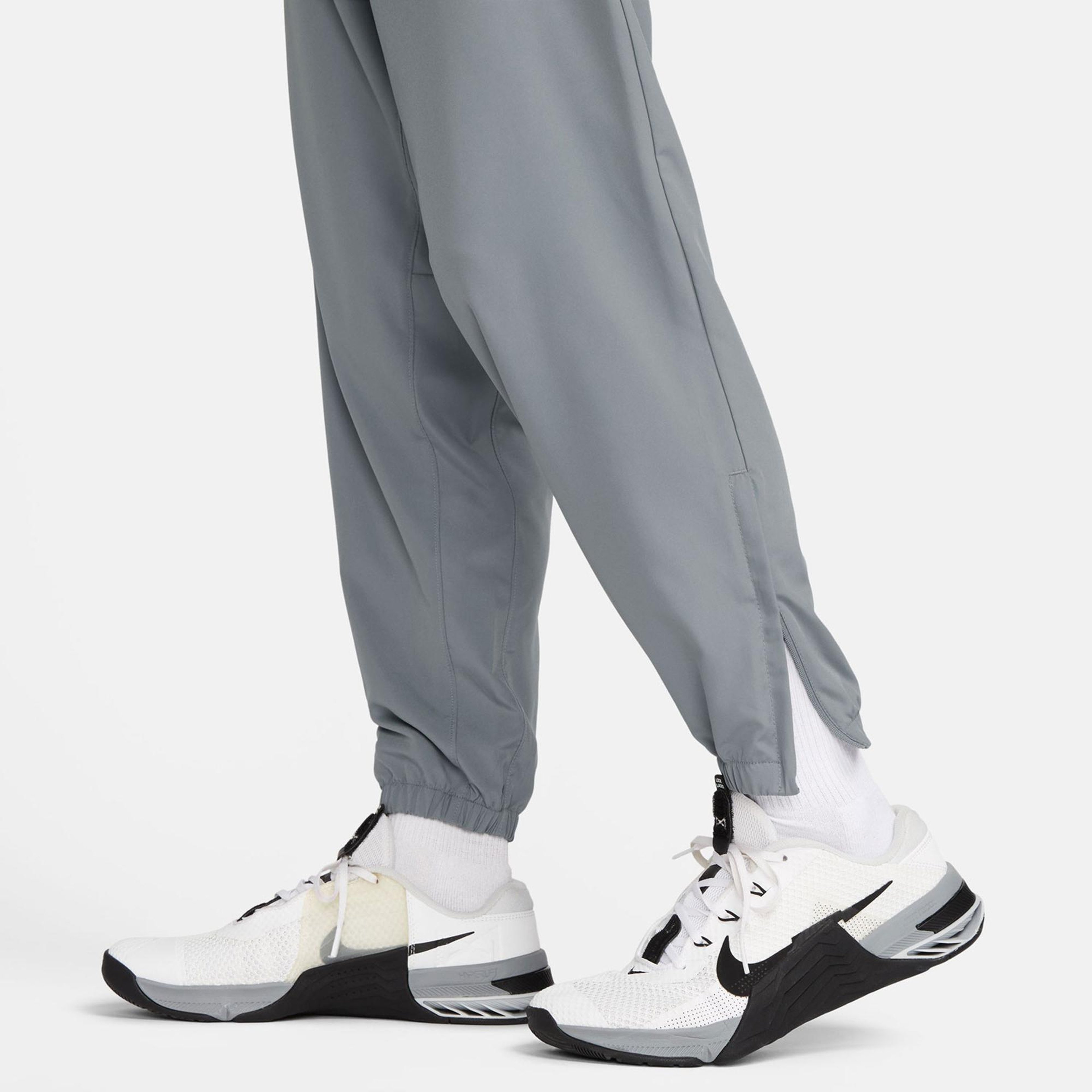 Nike Dri-Fit Form Erkek Gri Eşofman Altı