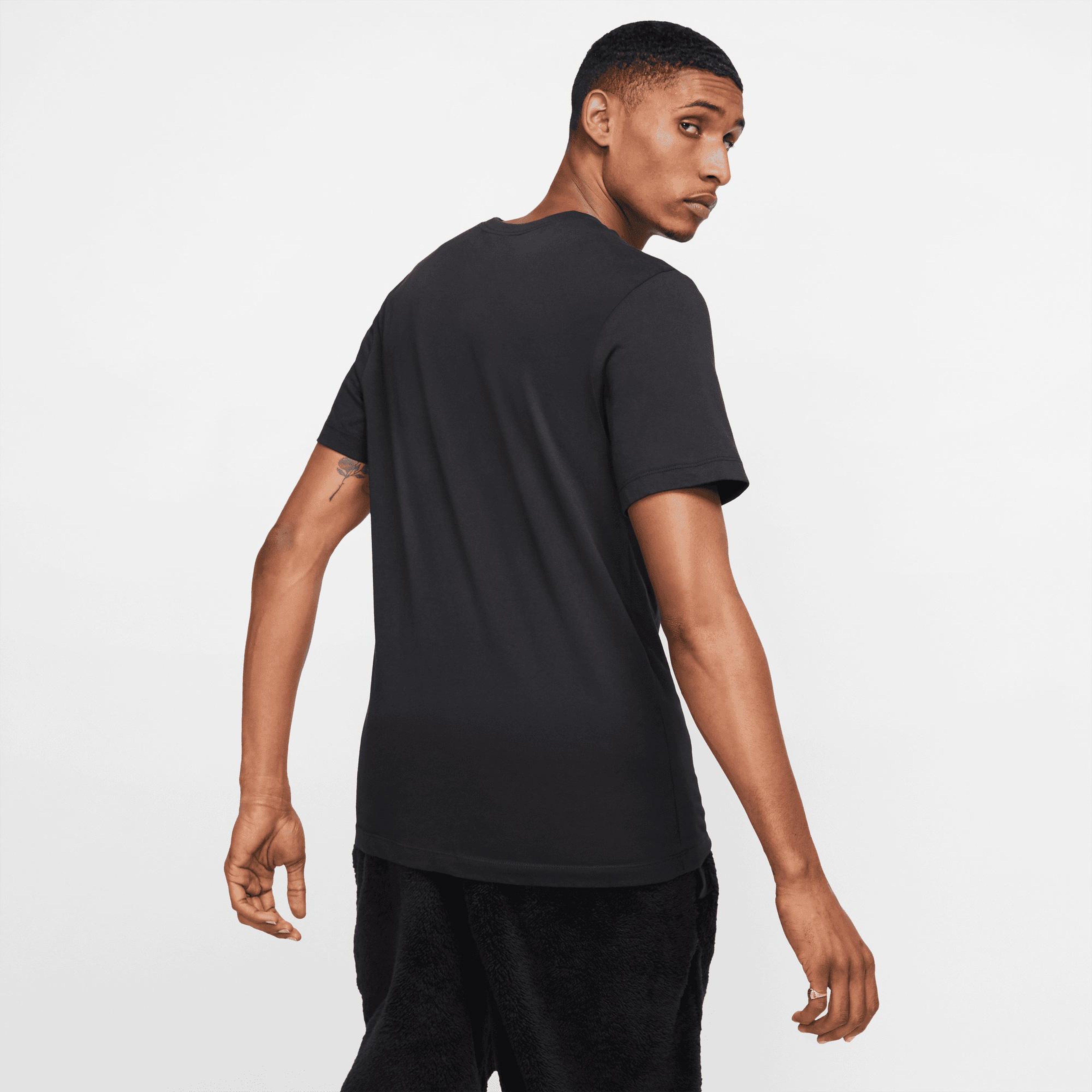 Nike Sportswear Club Erkek Siyah T-Shirt
