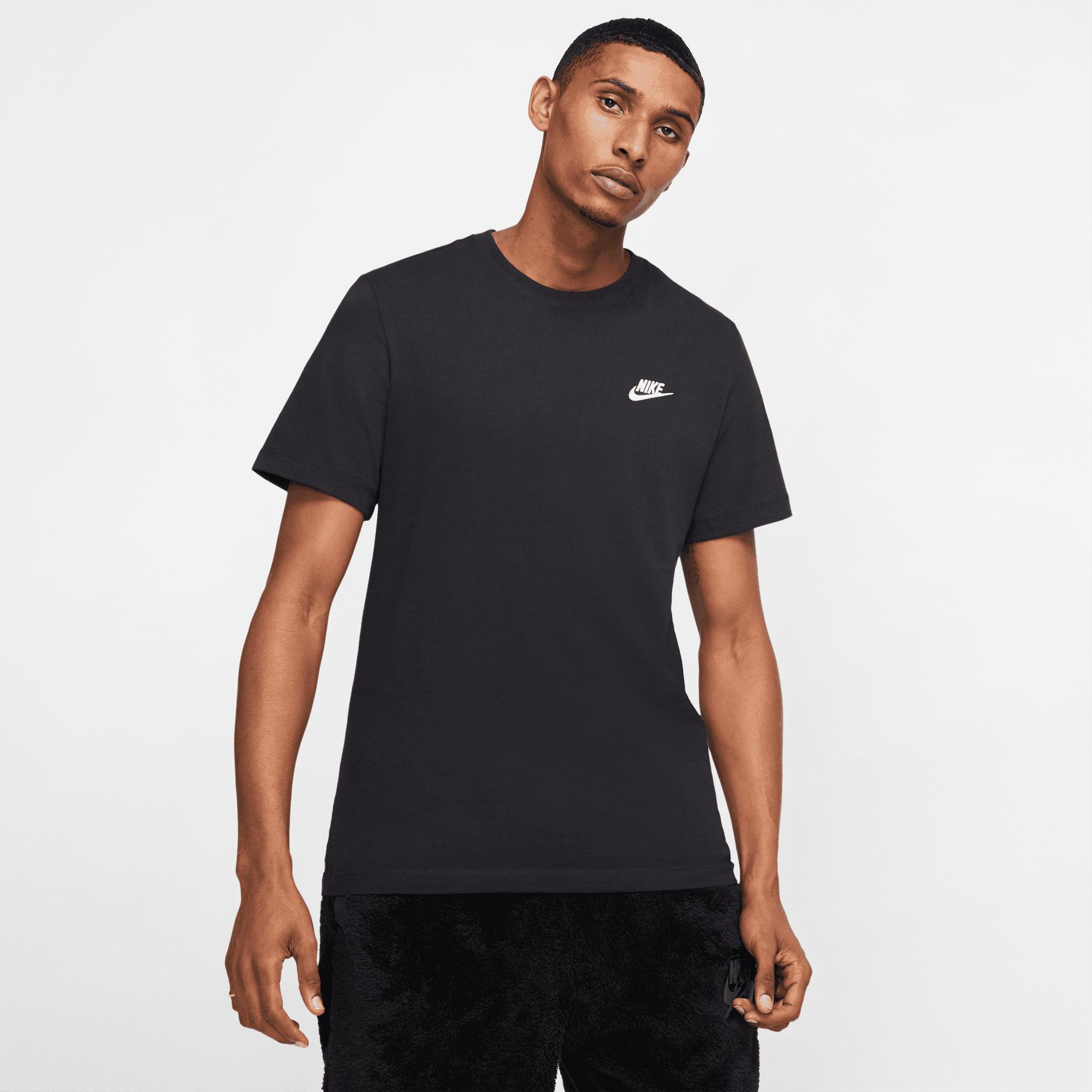 Nike Sportswear Club Erkek Siyah T-Shirt
