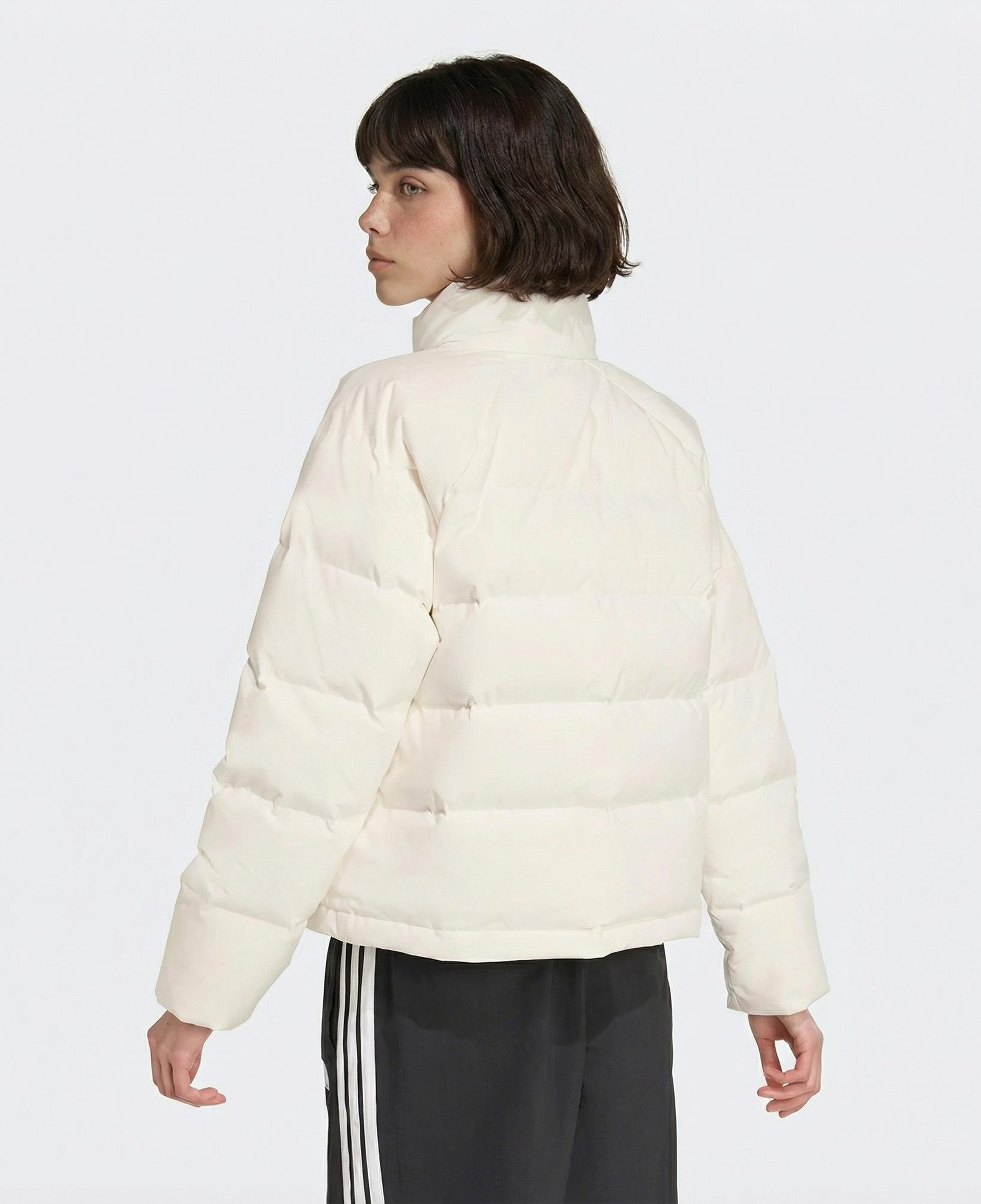 adidas Helionic Relaxed Kadın Beyaz Mont