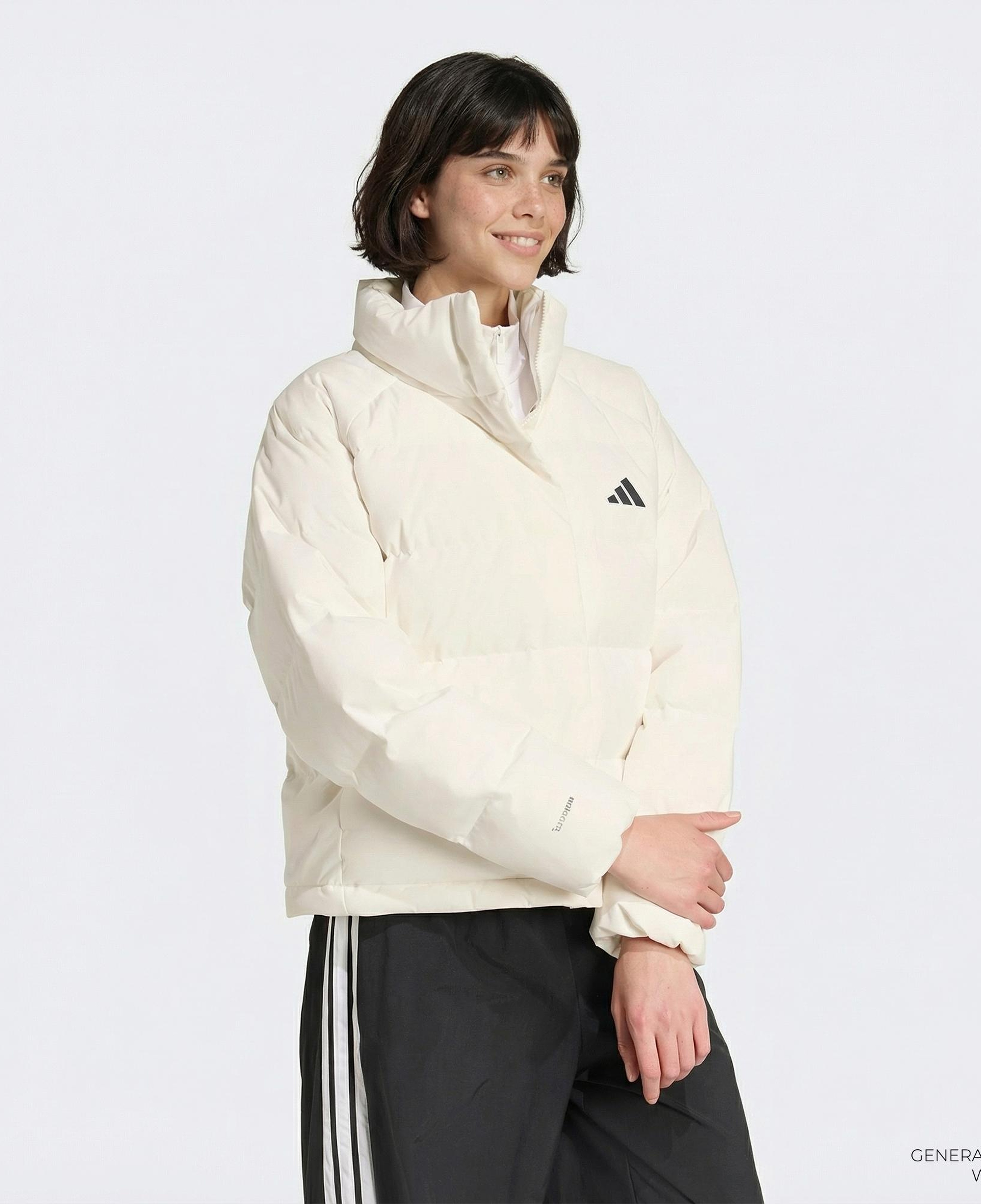 adidas Helionic Relaxed Kadın Beyaz Mont