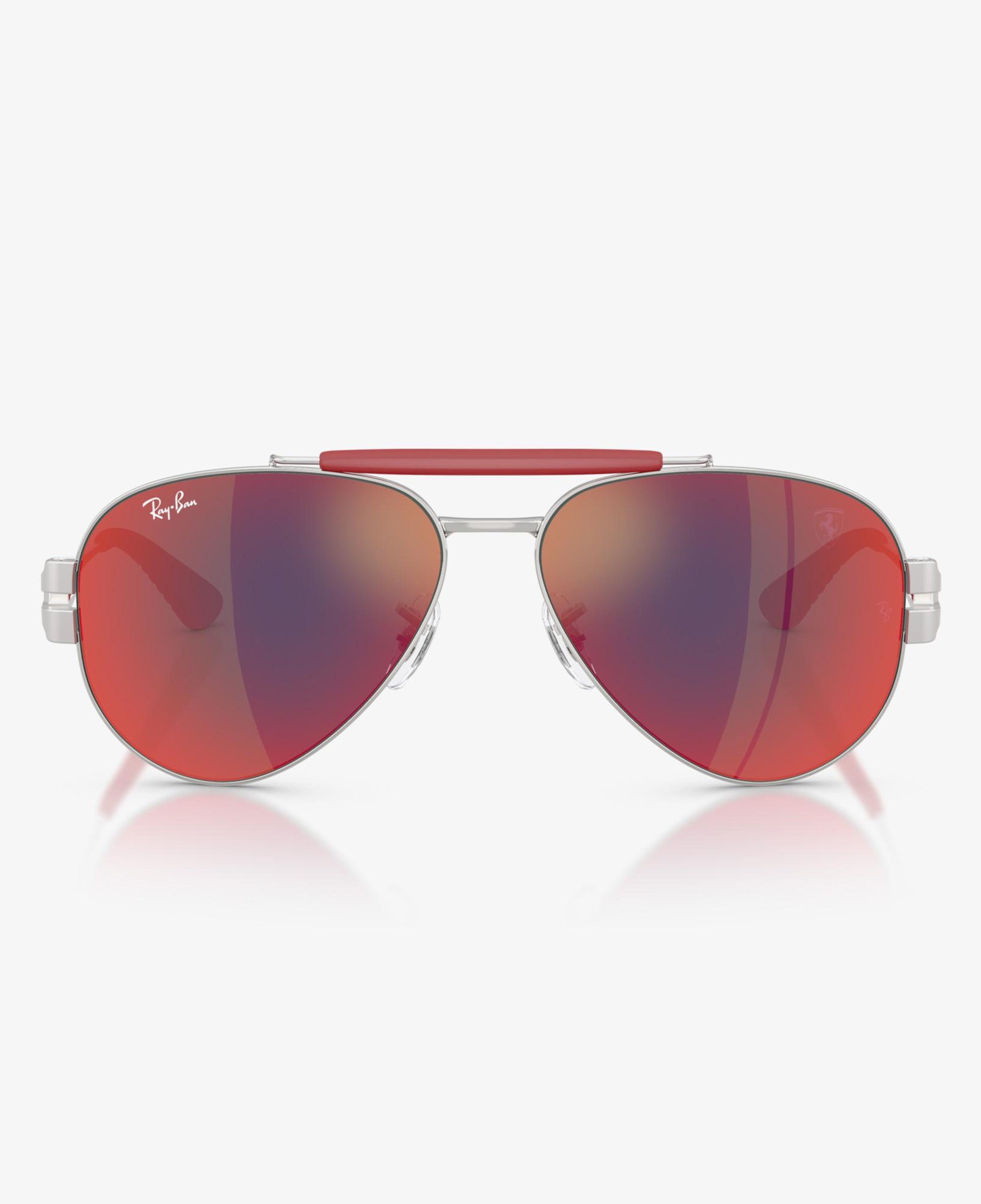 Ray-Ban RB3762M Scuderia Ferrari Collection Unisex Gri Güneş Gözlüğü