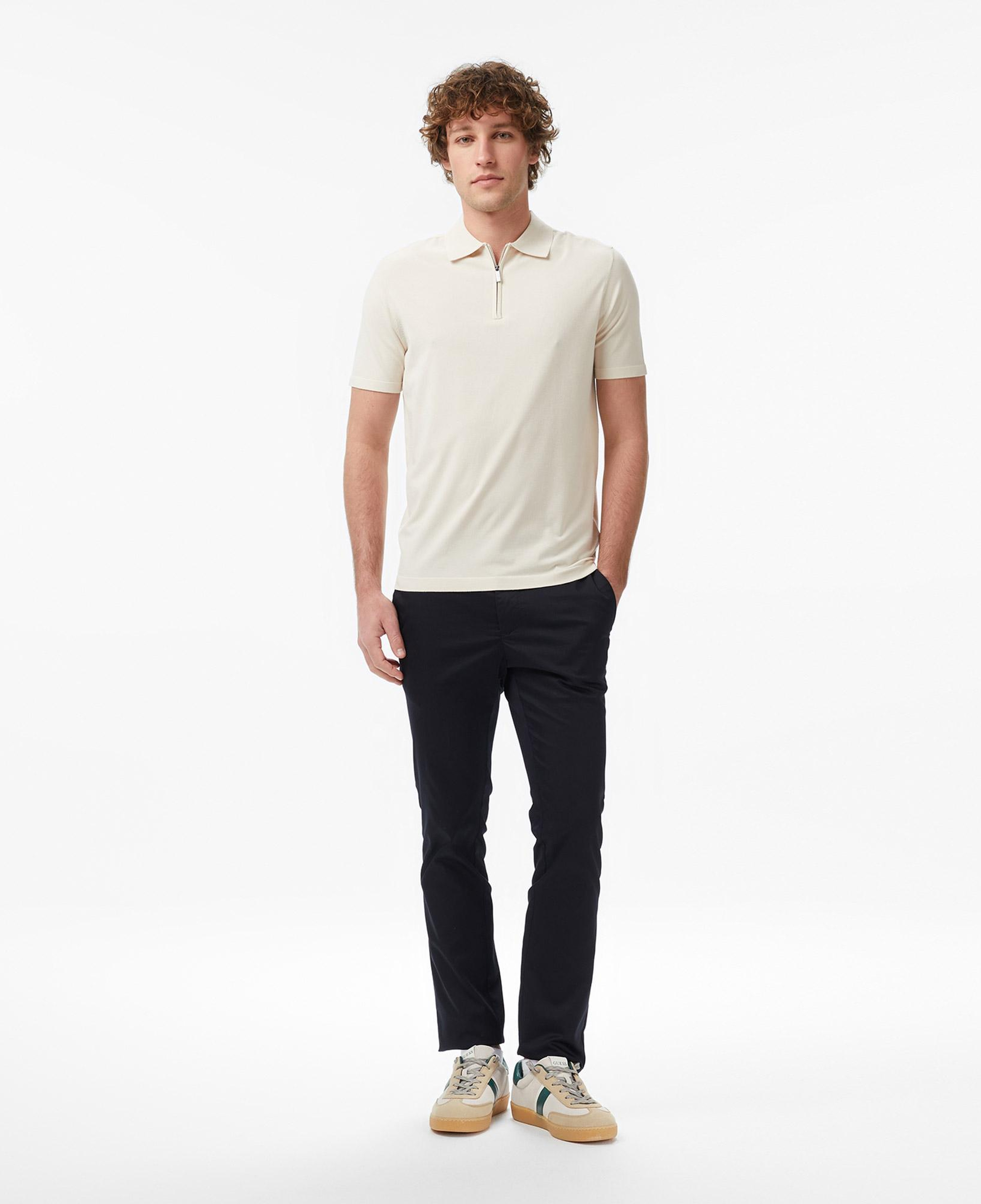 Guess Kadir Erkek Krem Polo